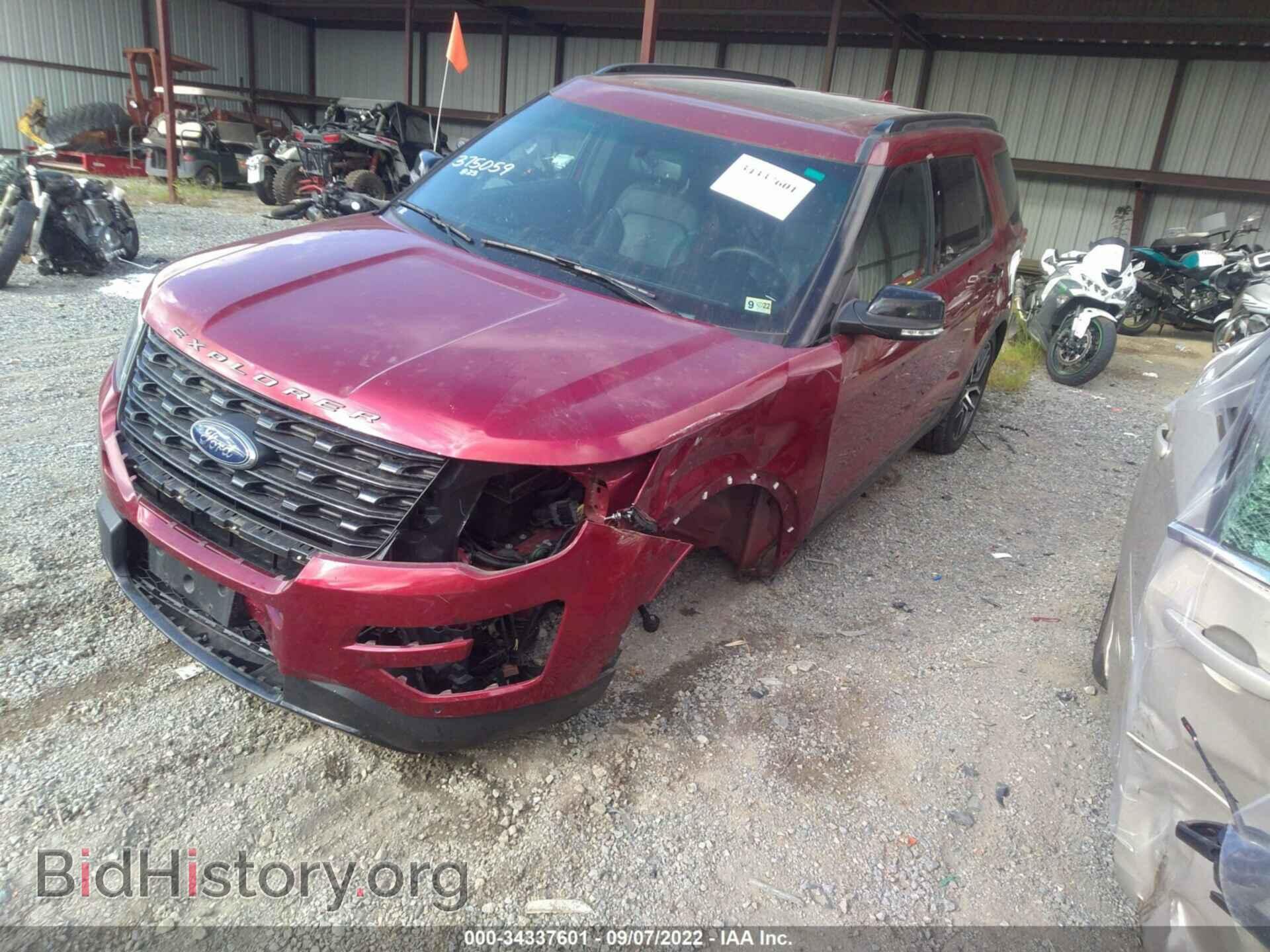 2017 FORD EXPLORER - VIN: 1FM5K8GT1HGA55599 - Фото 2