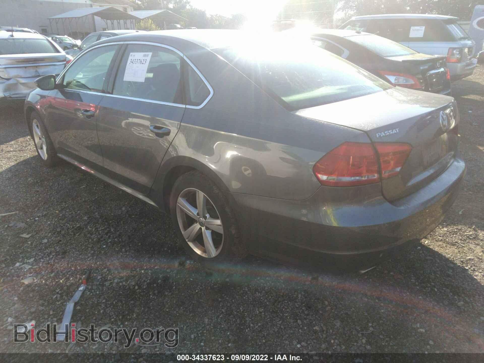 2012 VOLKSWAGEN PASSAT - VIN: 1VWBP7A37CC051582 - Фото 3
