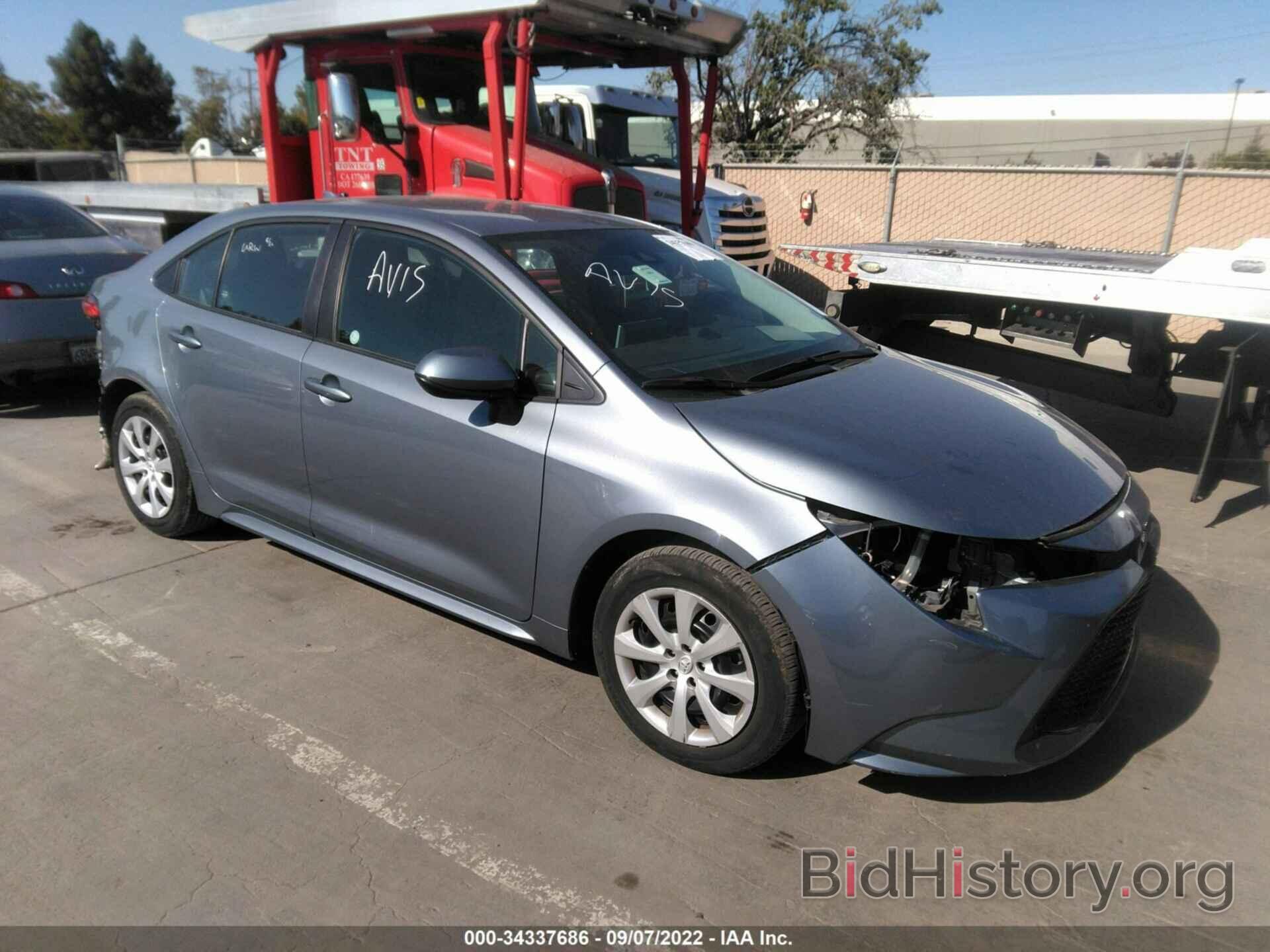 Photo 5YFEPMAEXMP207607 - TOYOTA COROLLA 2021