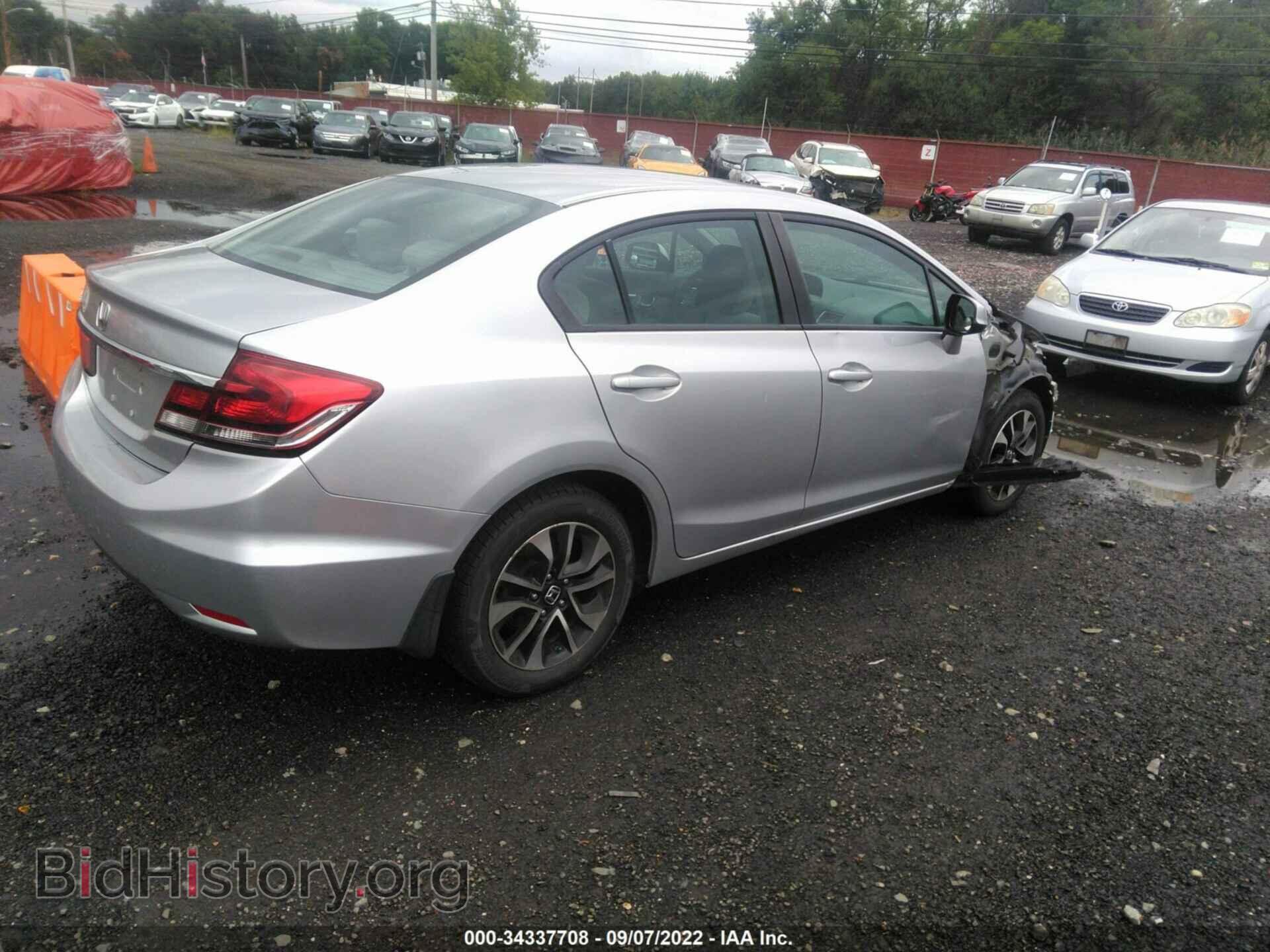 2013 HONDA CIVIC SDN - VIN: 19XFB2F8XDE255295 - Фото 4