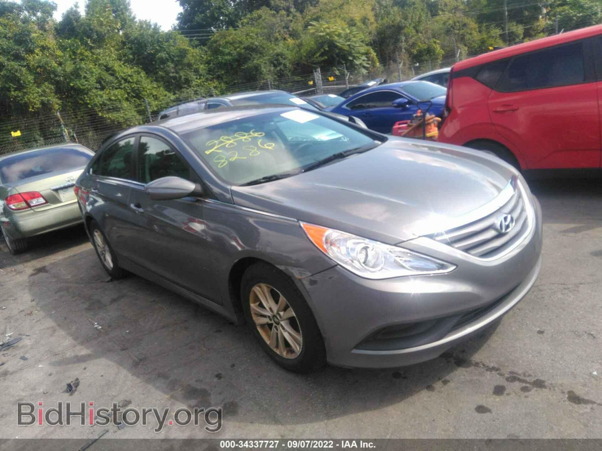 Фотография 5NPEB4AC5EH848286 - HYUNDAI SONATA 2014