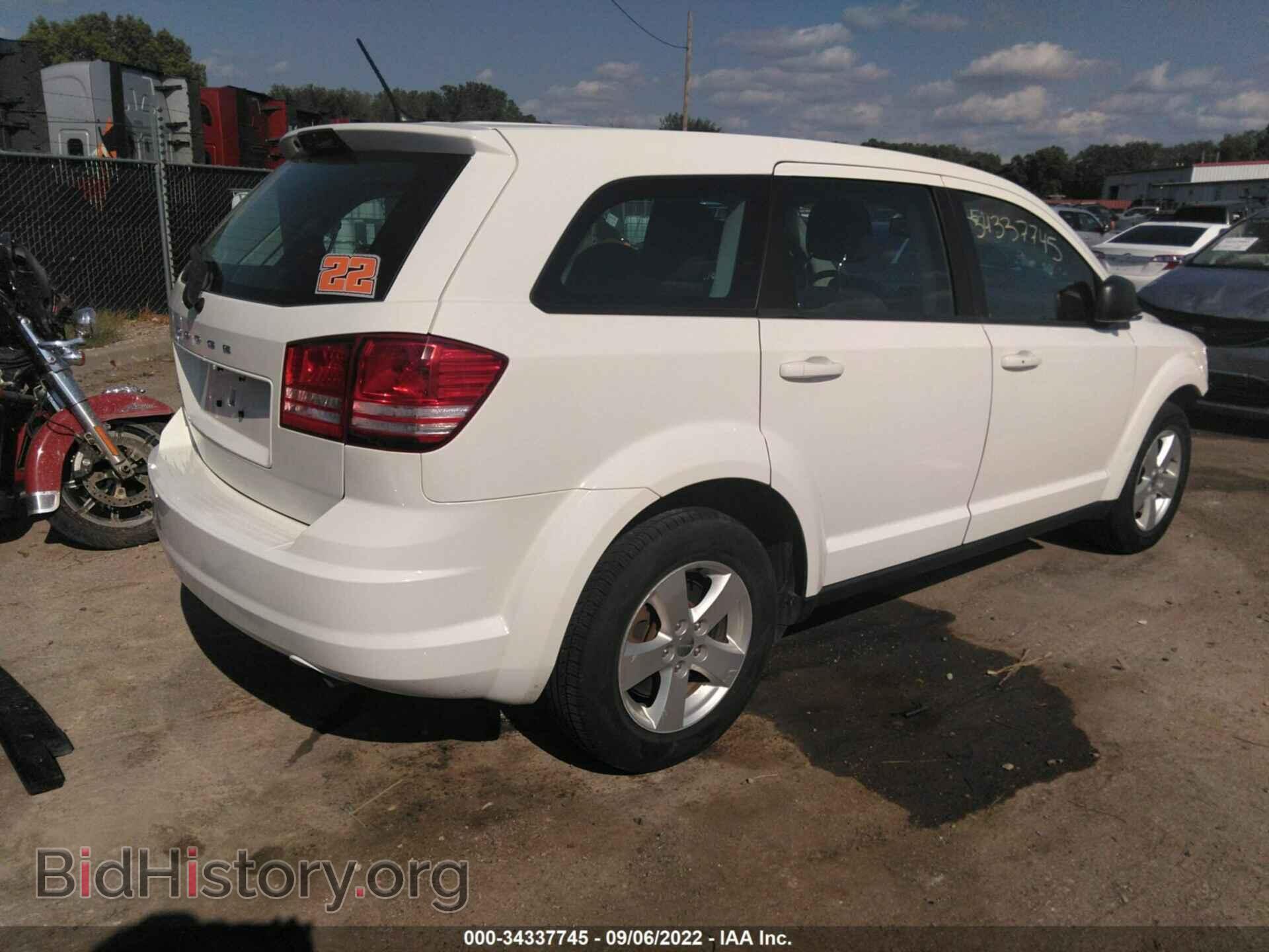 2013 DODGE JOURNEY - VIN: 3C4PDCAB2DT547722 - Photo 4