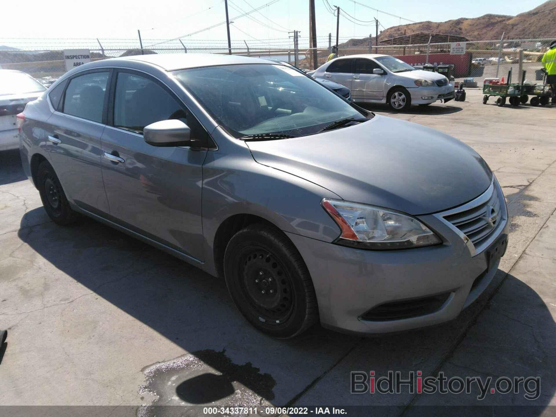 Photo 3N1AB7AP3DL608724 - NISSAN SENTRA 2013