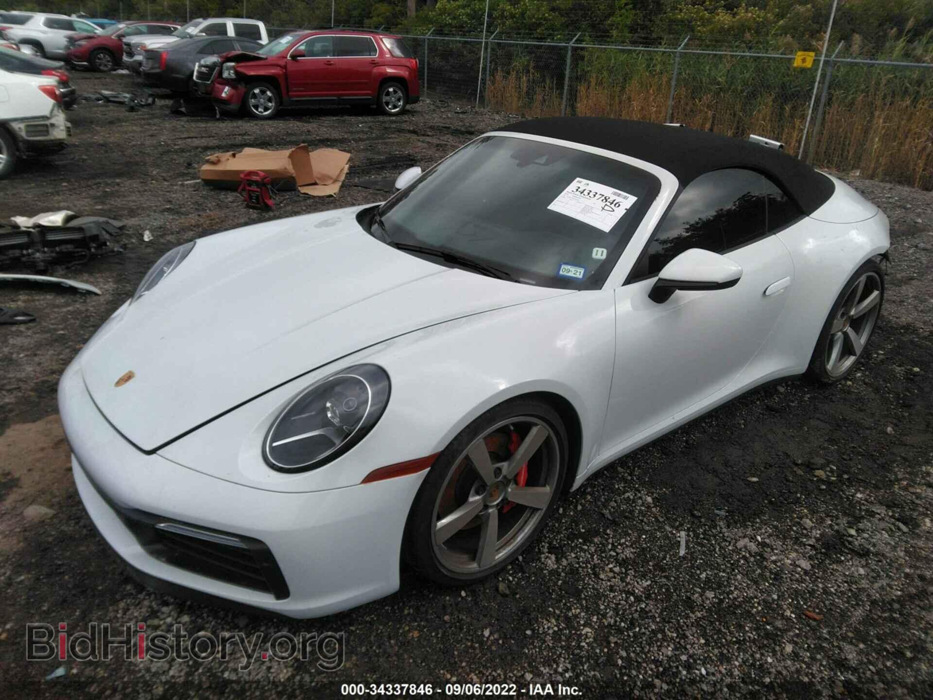 2020 PORSCHE 911 - VIN: WP0CB2A96LS263182 - Фото 2
