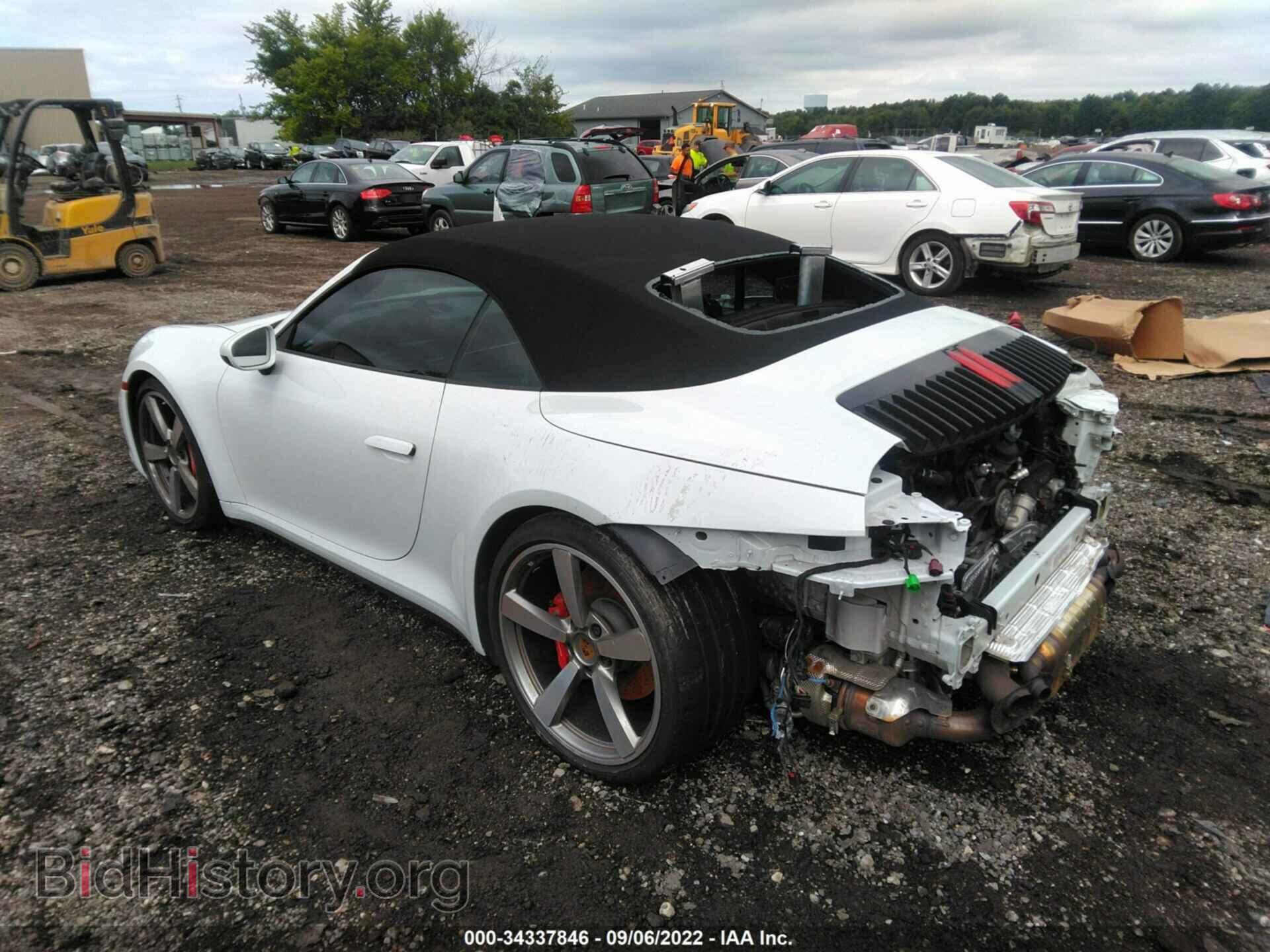 2020 PORSCHE 911 - VIN: WP0CB2A96LS263182 - Фото 3