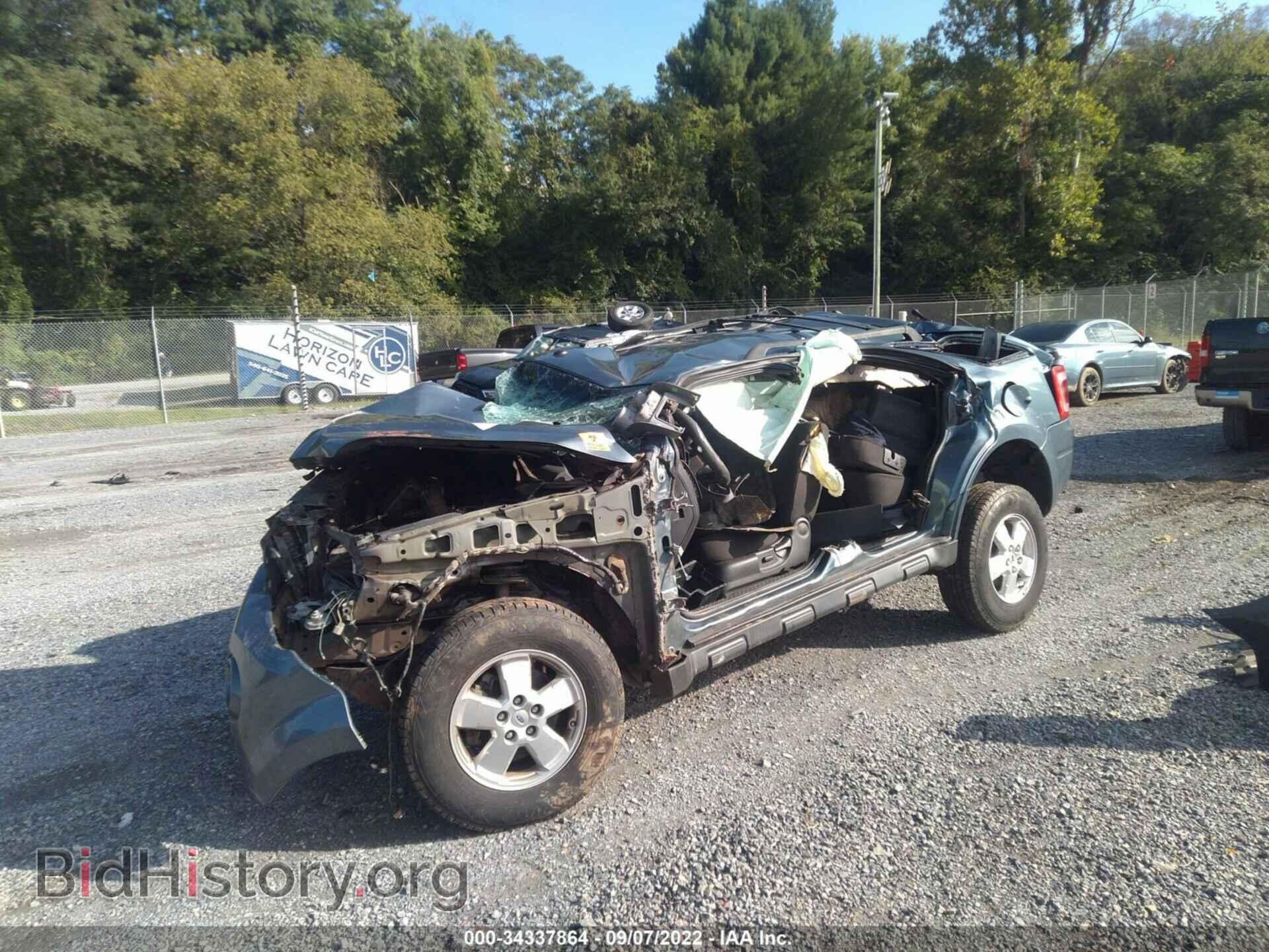 2010 FORD ESCAPE - VIN: 1FMCU9DGXAKD40044 - Фото 2