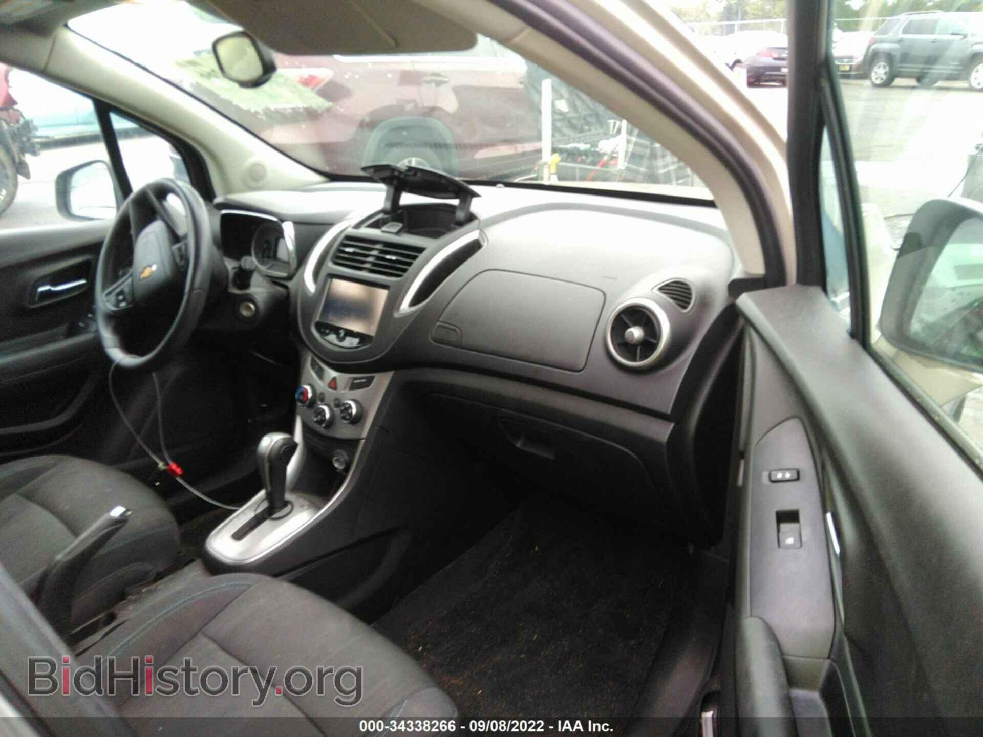 2016 CHEVROLET TRAX - VIN: 3GNCJLSB6GL122425 - Photo 5