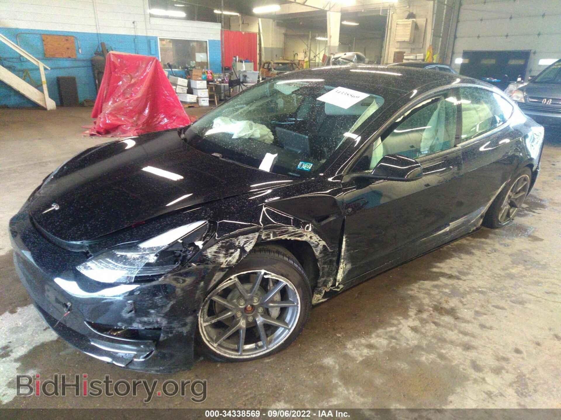 2021 TESLA MODEL 3 - VIN: 5YJ3E1EB9MF044276 - Фото 2