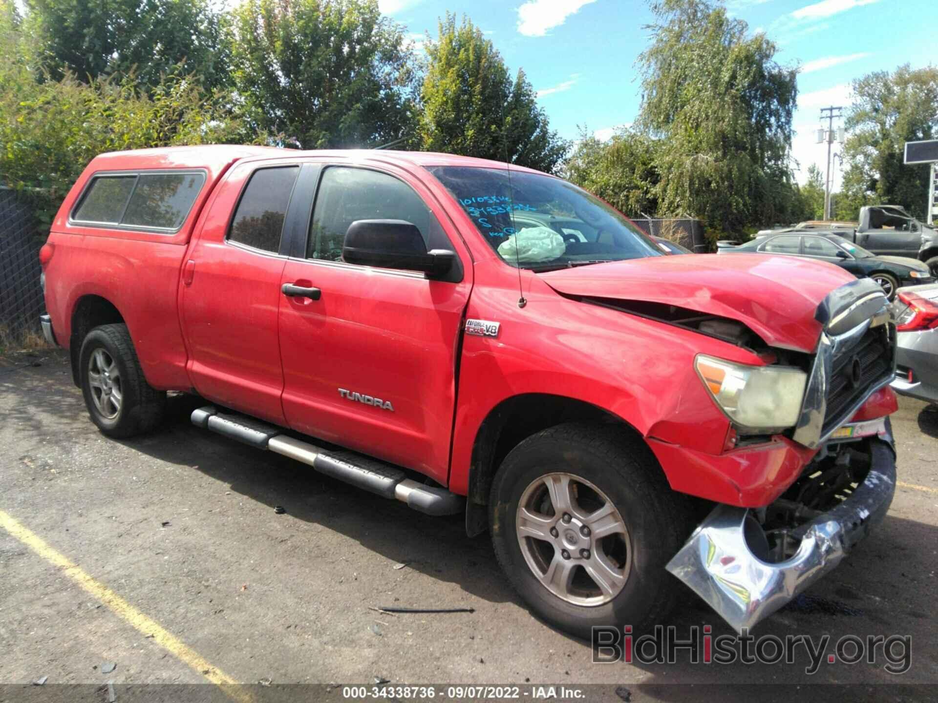 Фотография 5TFBV54178X049659 - TOYOTA TUNDRA 4WD TRUCK 2008