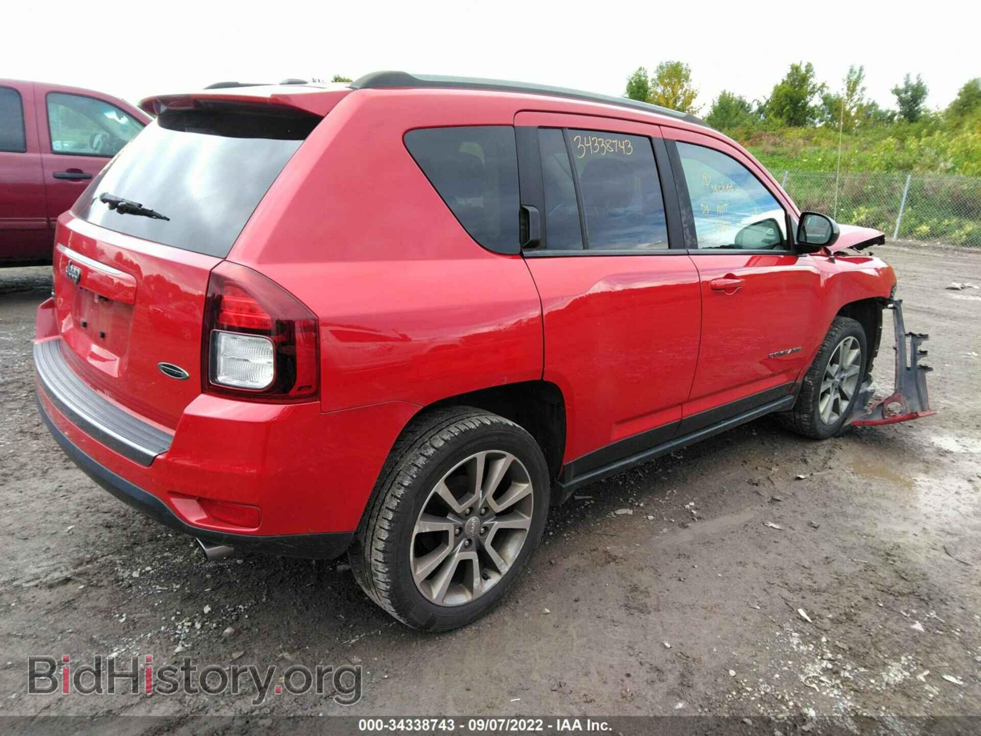 2016 JEEP COMPASS - VIN: 1C4NJDBB5GD751073 - Фото 4