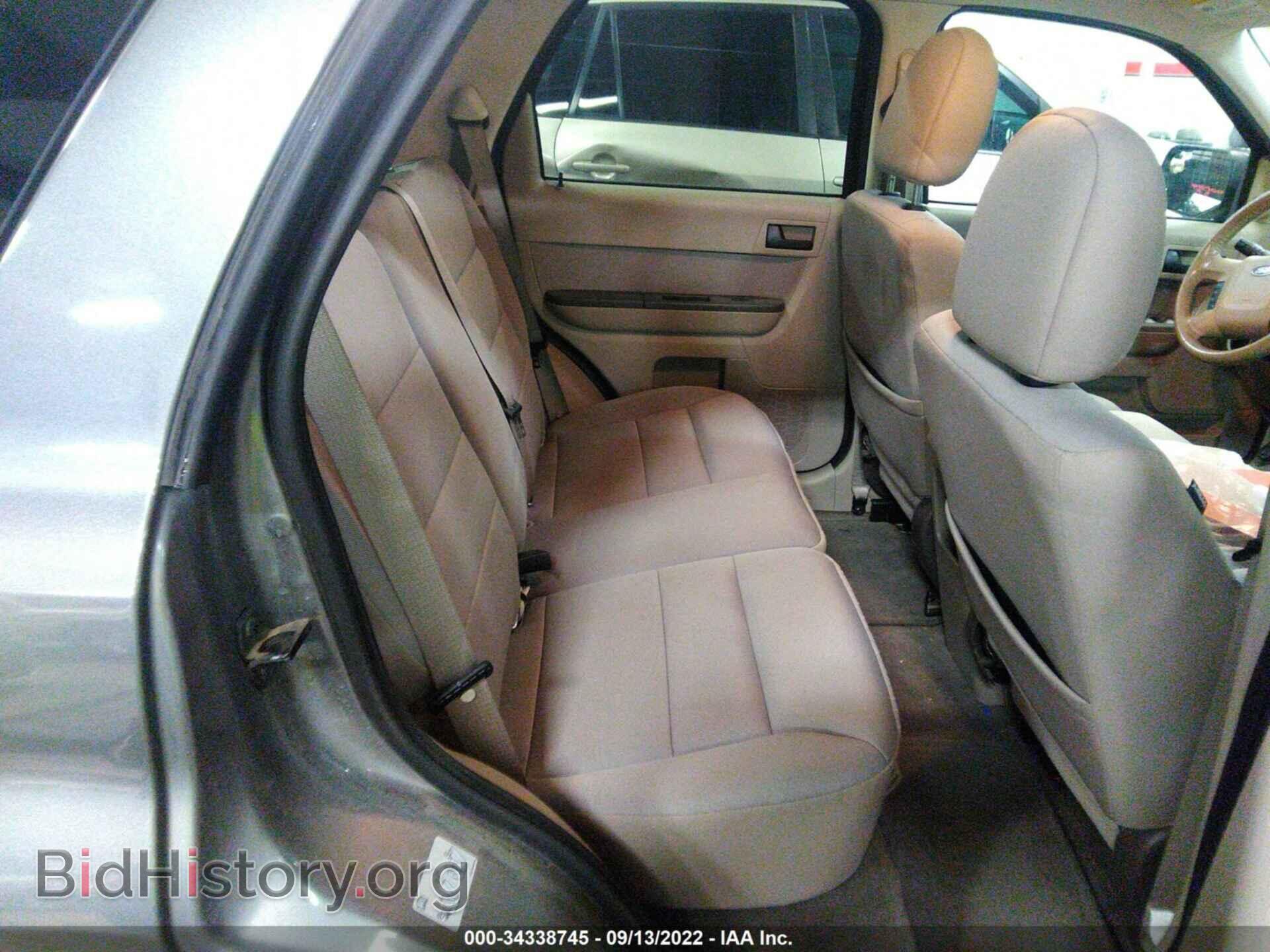 2010 FORD ESCAPE - VIN: 1FMCU9D77AKC95709 - Фото 8