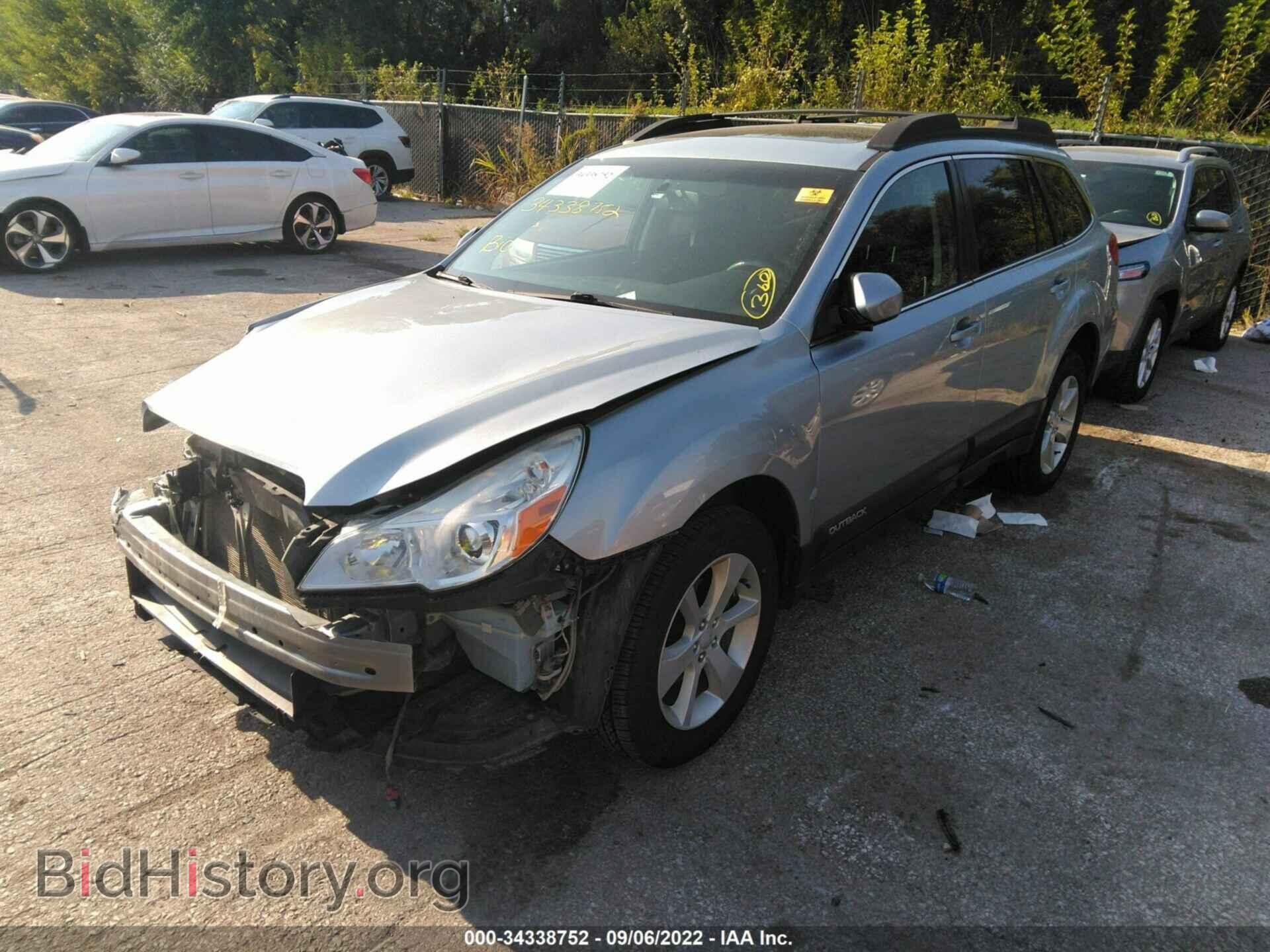 2014 SUBARU OUTBACK - VIN: 4S4BRCDC2E3231200 - Фото 2