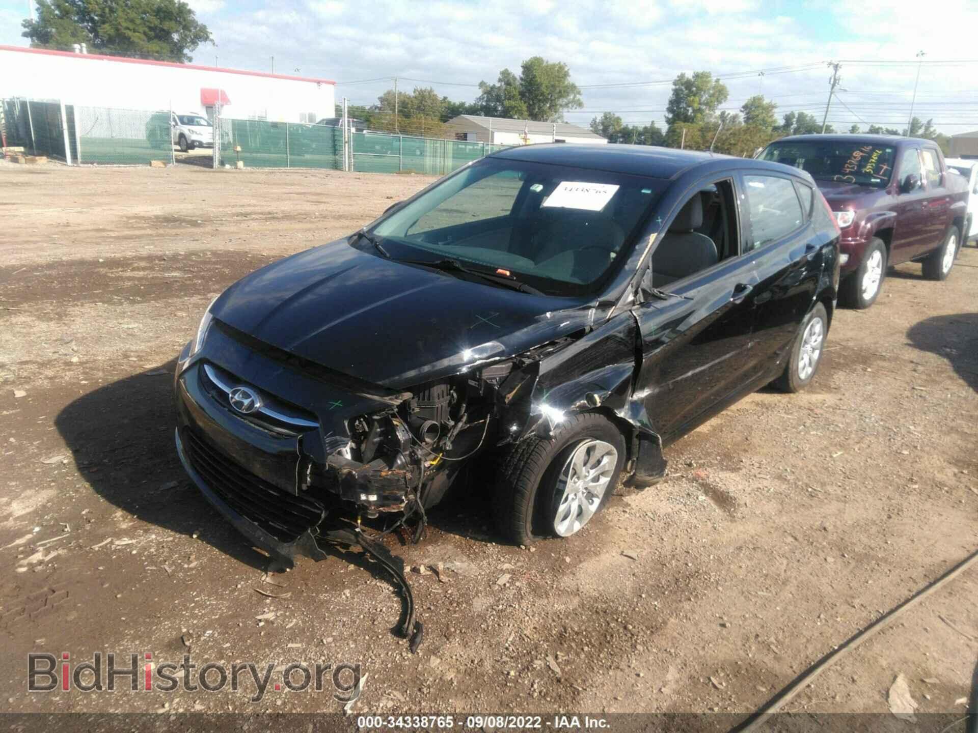 2017 HYUNDAI ACCENT - VIN: KMHCT5AEXHU359352 - Фото 2