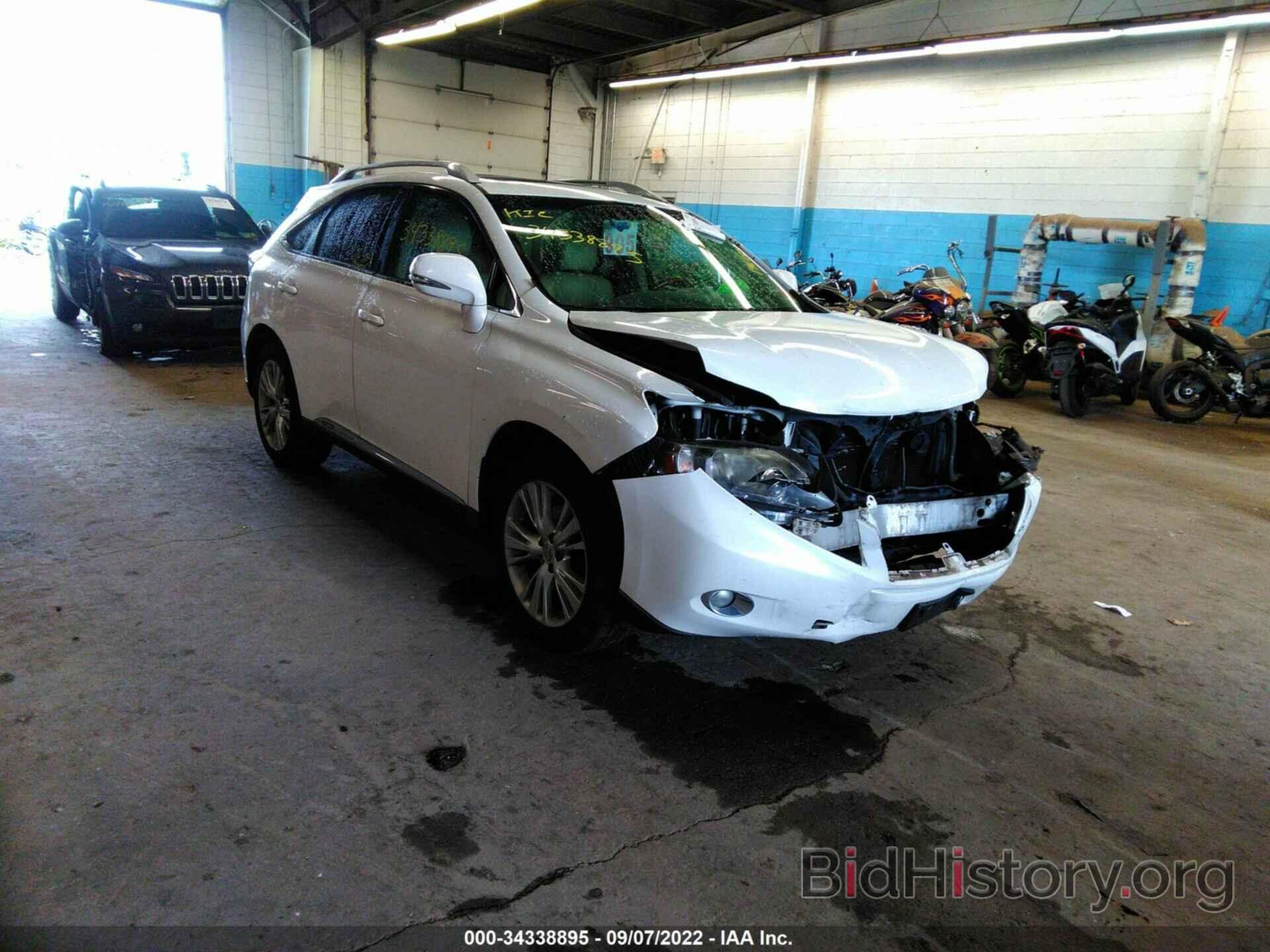 Photo JTJBC1BA3B2038077 - LEXUS RX 450H 2011