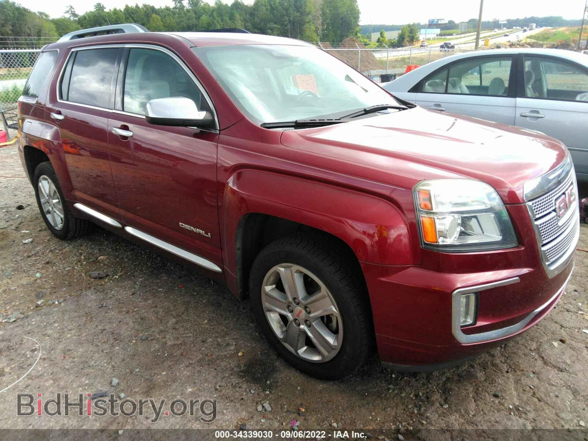 Фотография 2GKALREK5G6350904 - GMC TERRAIN 2016