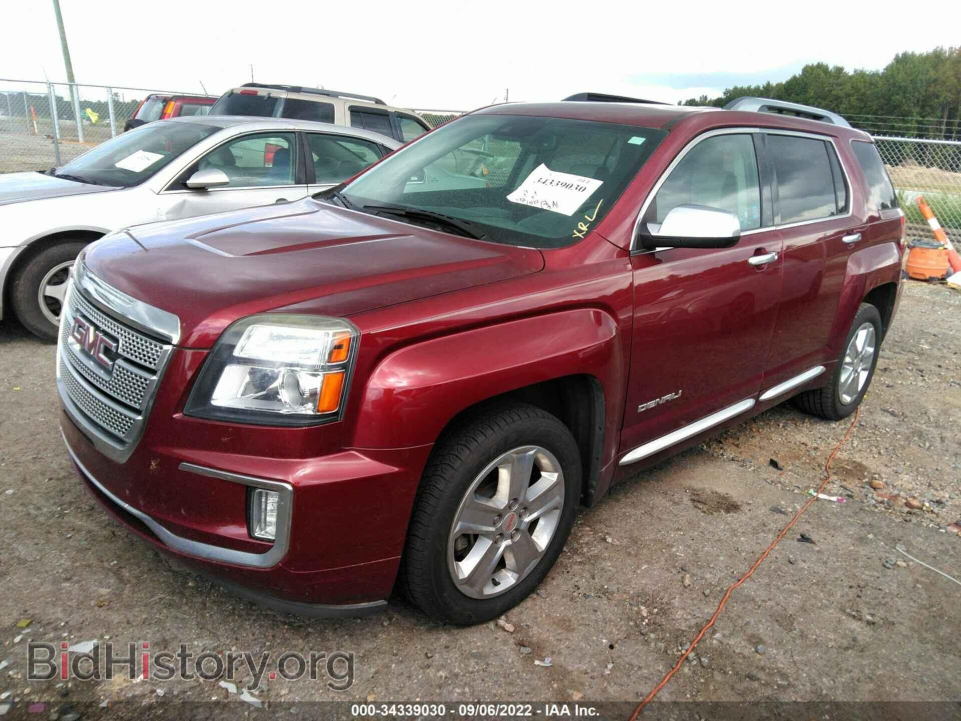 2016 GMC TERRAIN - VIN: 2GKALREK5G6350904 - Фото 2