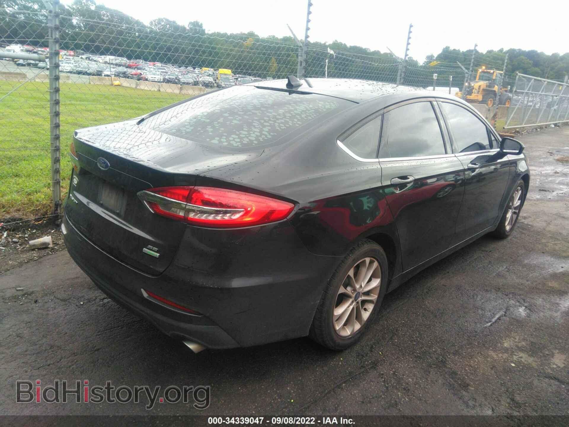 2019 FORD FUSION - VIN: 3FA6P0HD8KR193455 - Фото 4