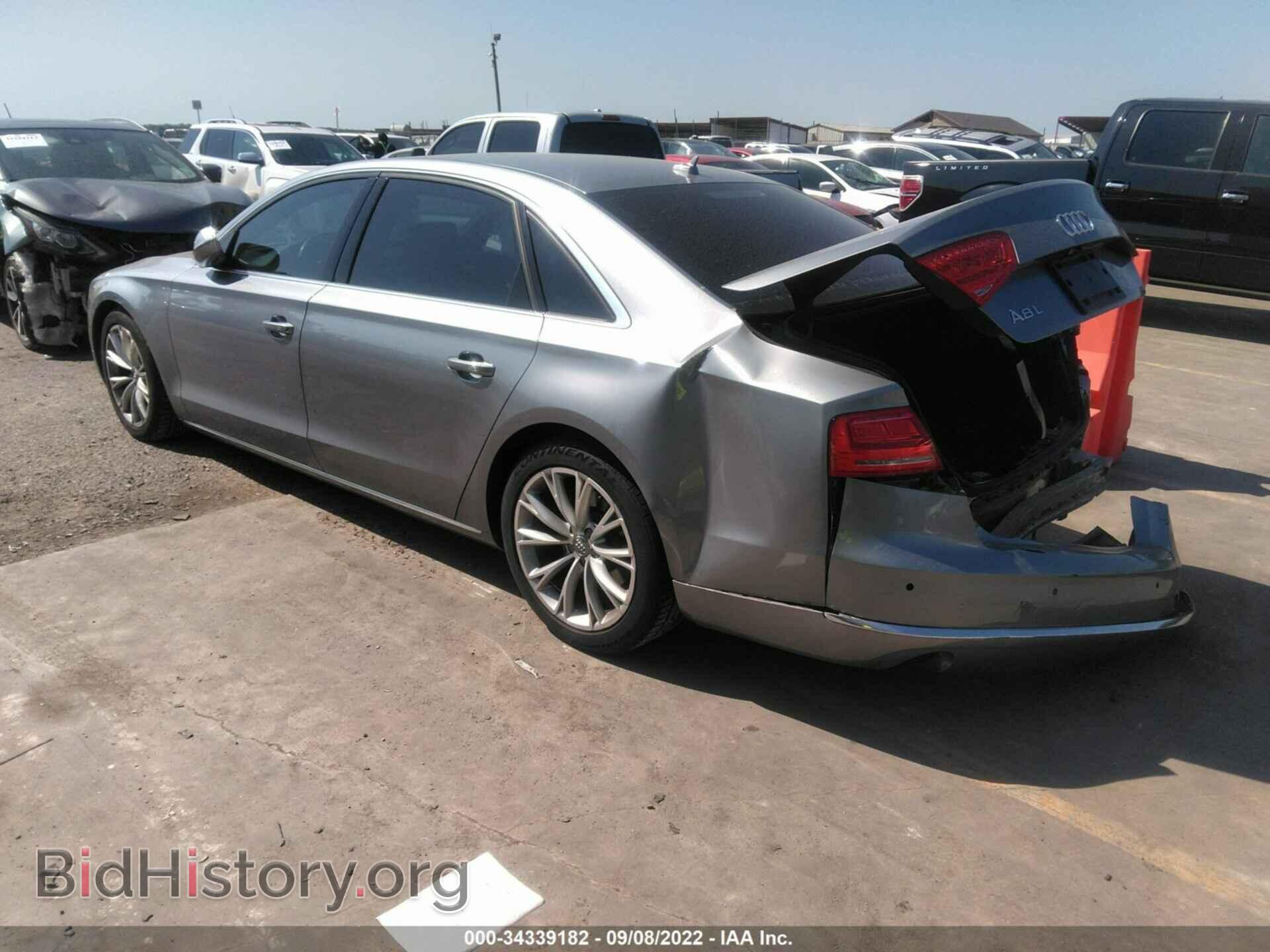 2013 AUDI A8 L - VIN: WAURGAFD7DN013224 - Фото 3