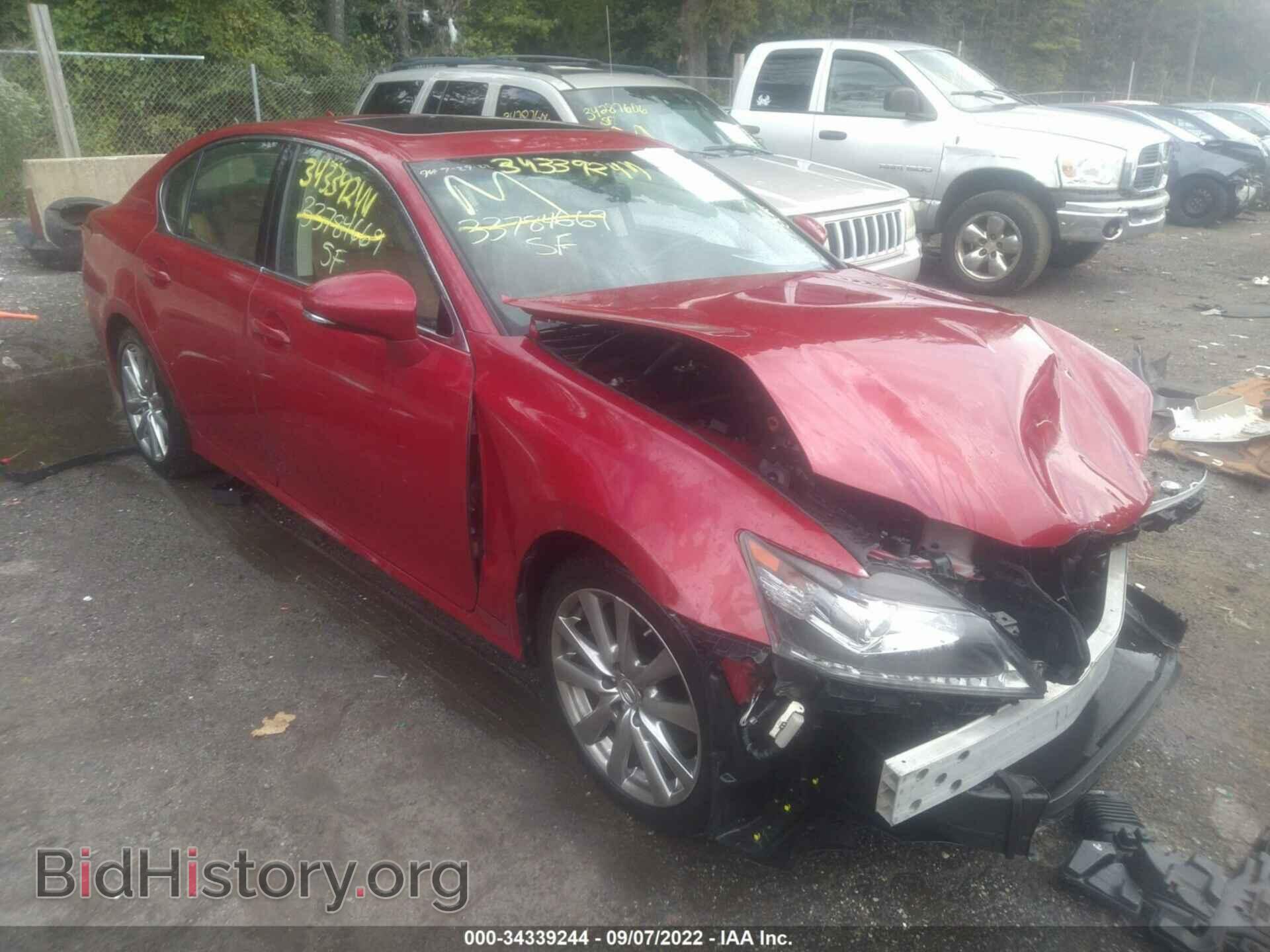 Фотография JTHBE1BL3D5016157 - LEXUS GS 350 2013