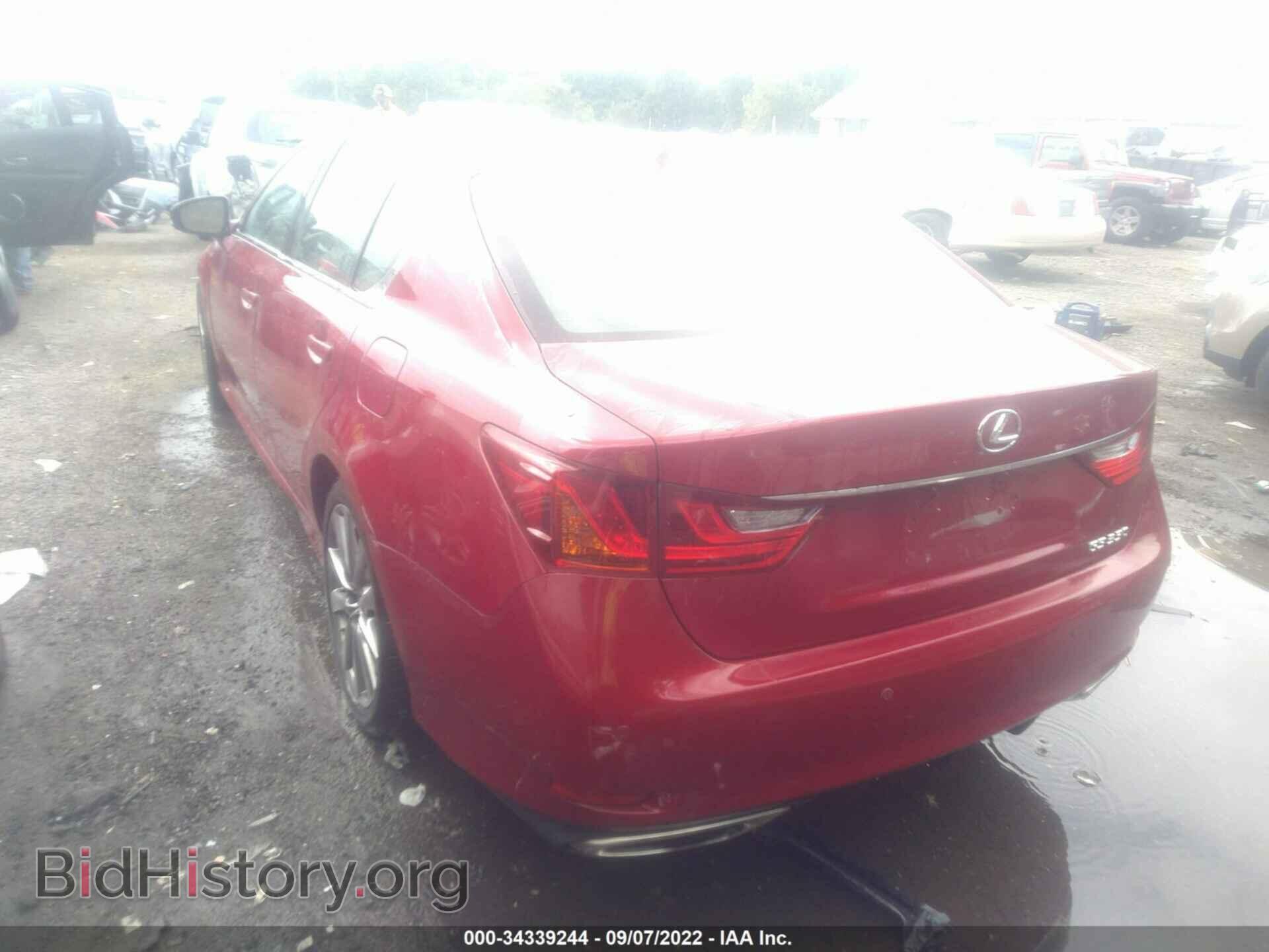 2013 LEXUS GS 350 - VIN: JTHBE1BL3D5016157 - Фото 3