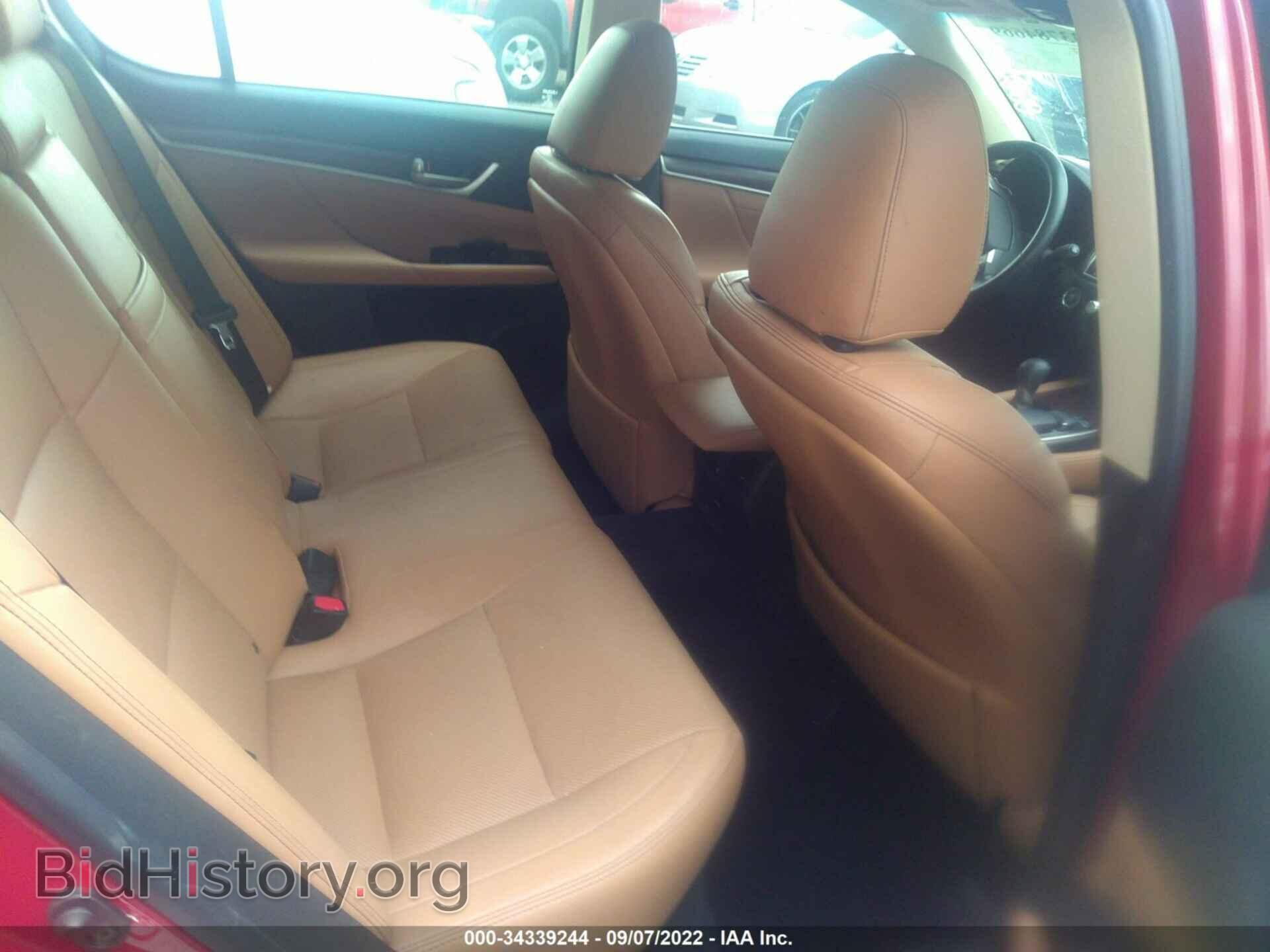 2013 LEXUS GS 350 - VIN: JTHBE1BL3D5016157 - Фото 8