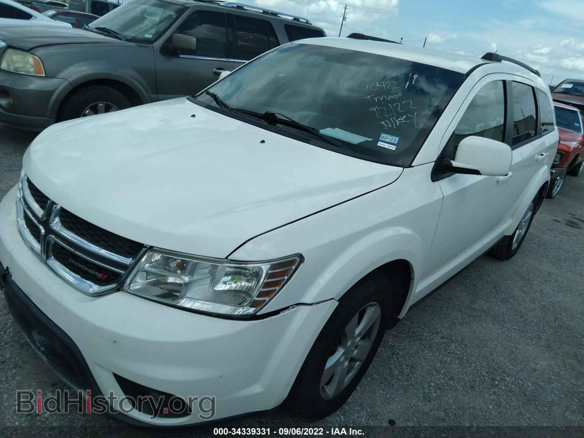 2012 DODGE JOURNEY - VIN: 3C4PDCBG7CT189056 - Фото 2