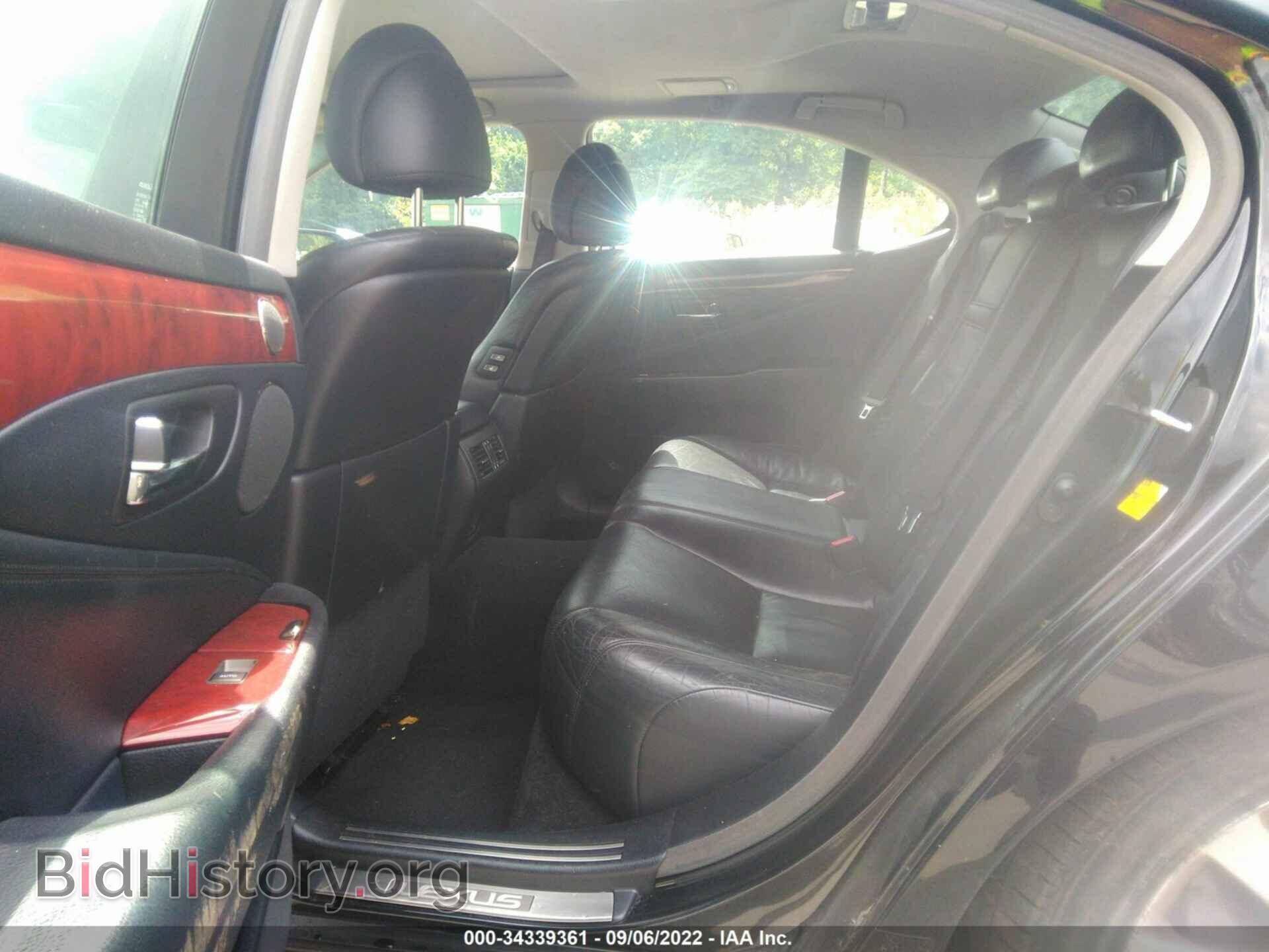 2010 LEXUS LS 460 - VIN: JTHCL5EF4A5006644 - Фото 8