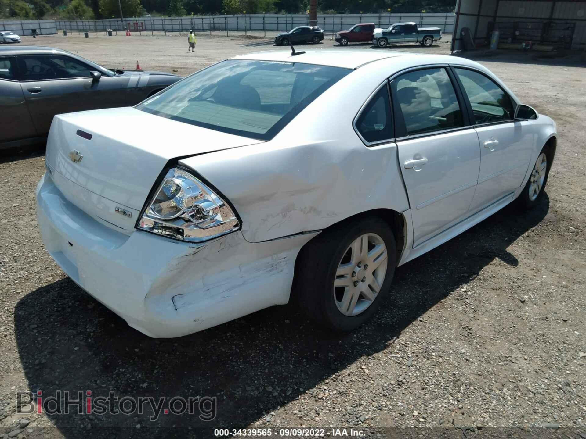2013 CHEVROLET IMPALA - VIN: 2G1WG5E39D1251382 - Фото 4