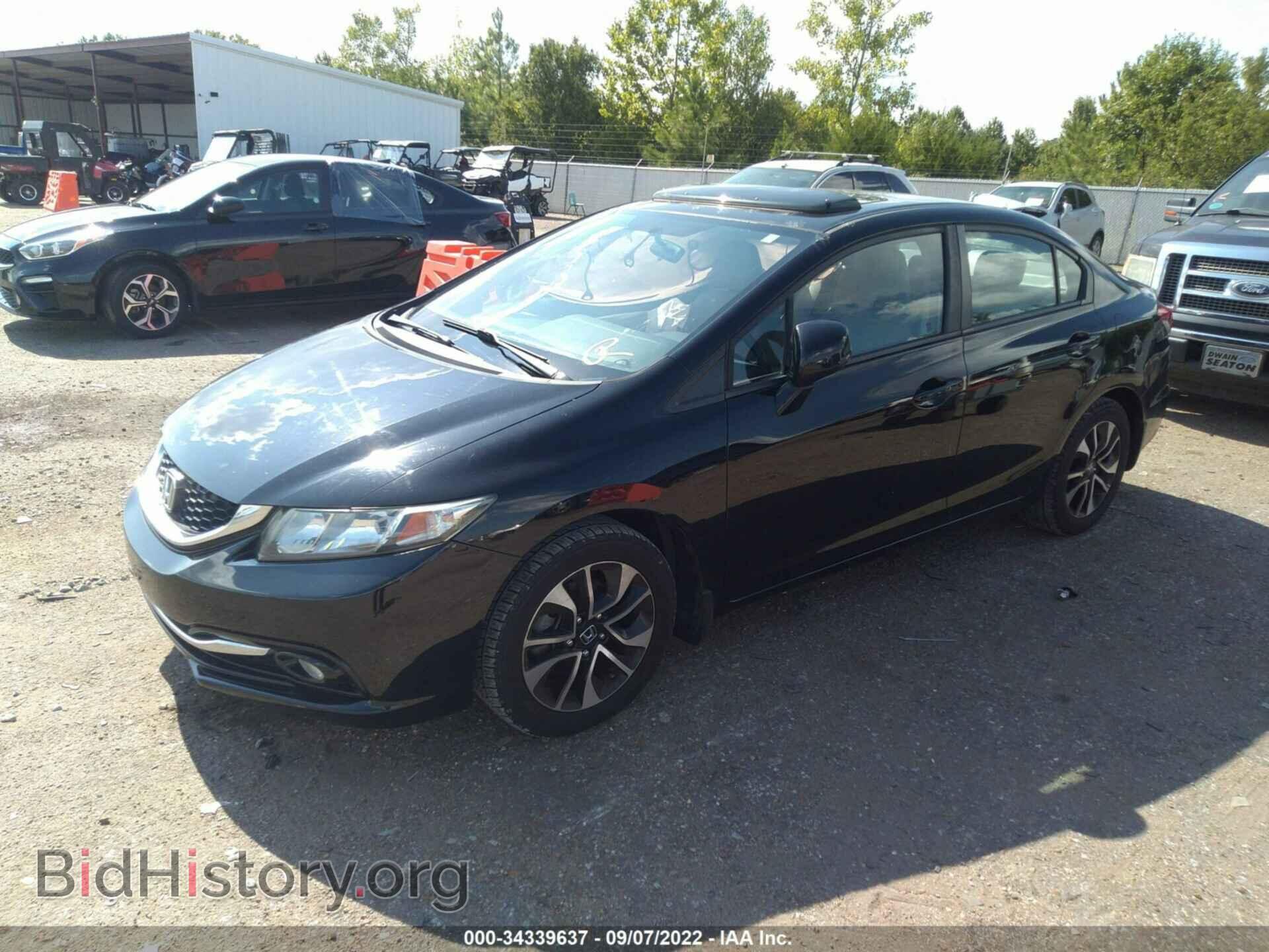 2013 HONDA CIVIC SDN - VIN: 19XFB2F96DE084537 - Фото 2
