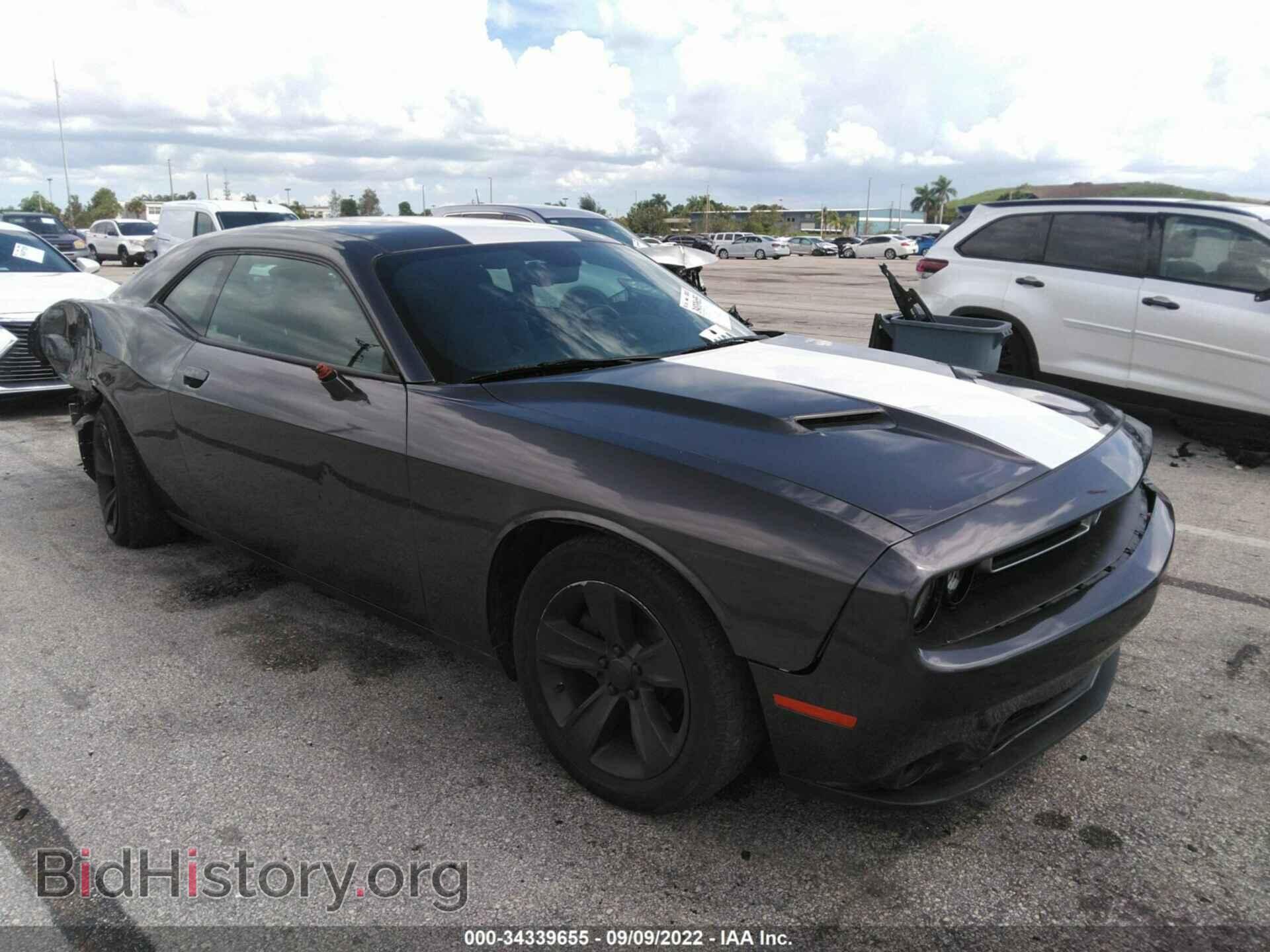 Photo 2C3CDZAG9GH100934 - DODGE CHALLENGER 2016