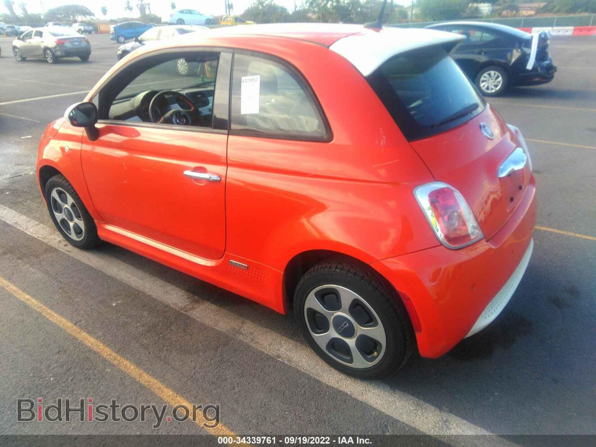 2015 FIAT 500E - VIN: 3C3CFFGE6FT581701 - Фото 3