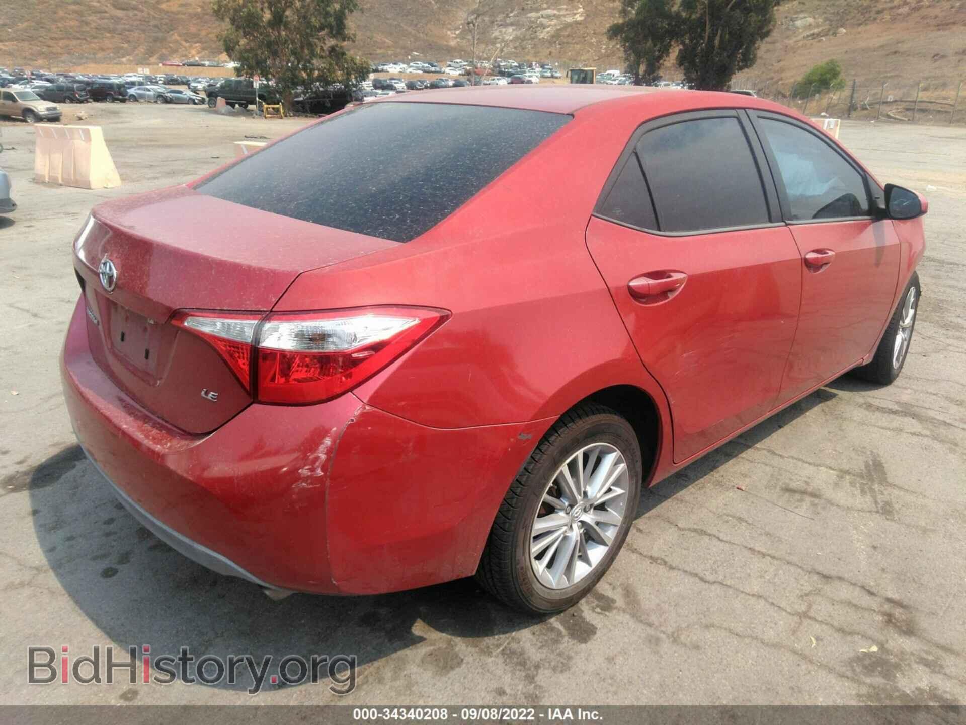 2014 TOYOTA COROLLA - VIN: 5YFBURHE2EP055807 - Photo 4