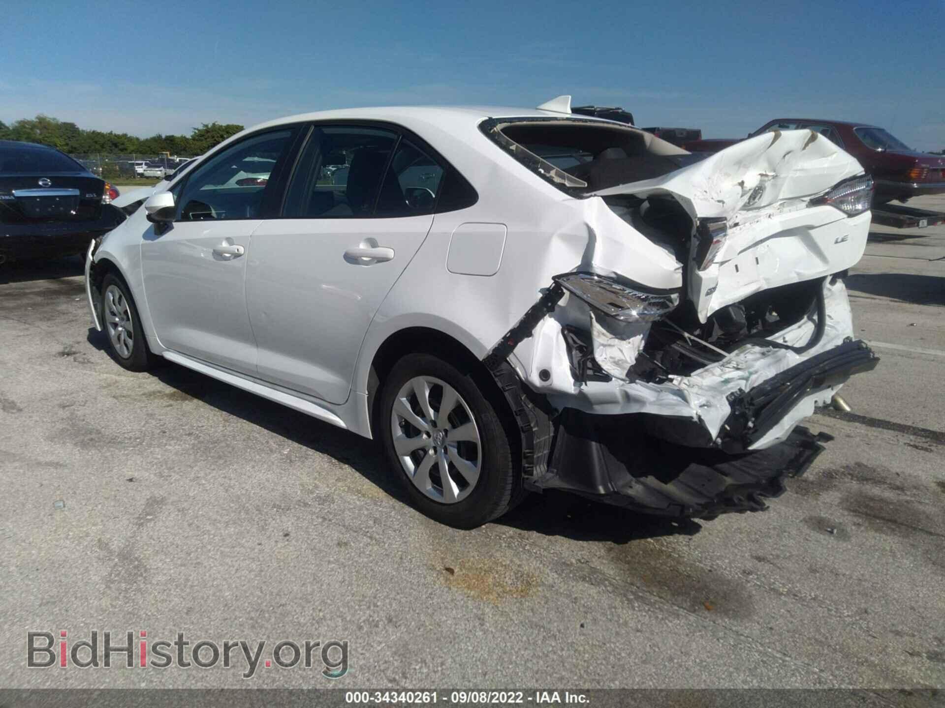 2021 TOYOTA COROLLA - VIN: 5YFEPMAE7MP183217 - Фото 3