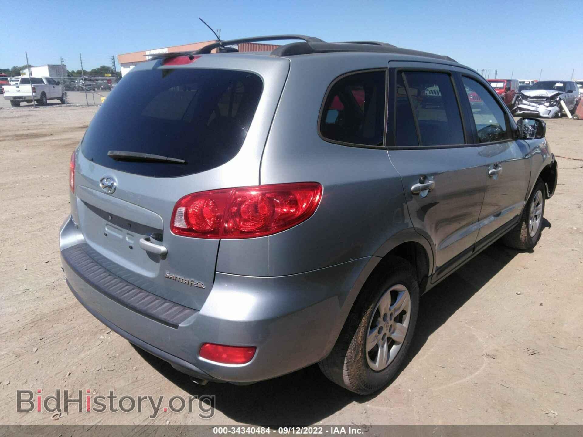 2009 HYUNDAI SANTA FE - VIN: 5NMSG13D29H250412 - Photo 4