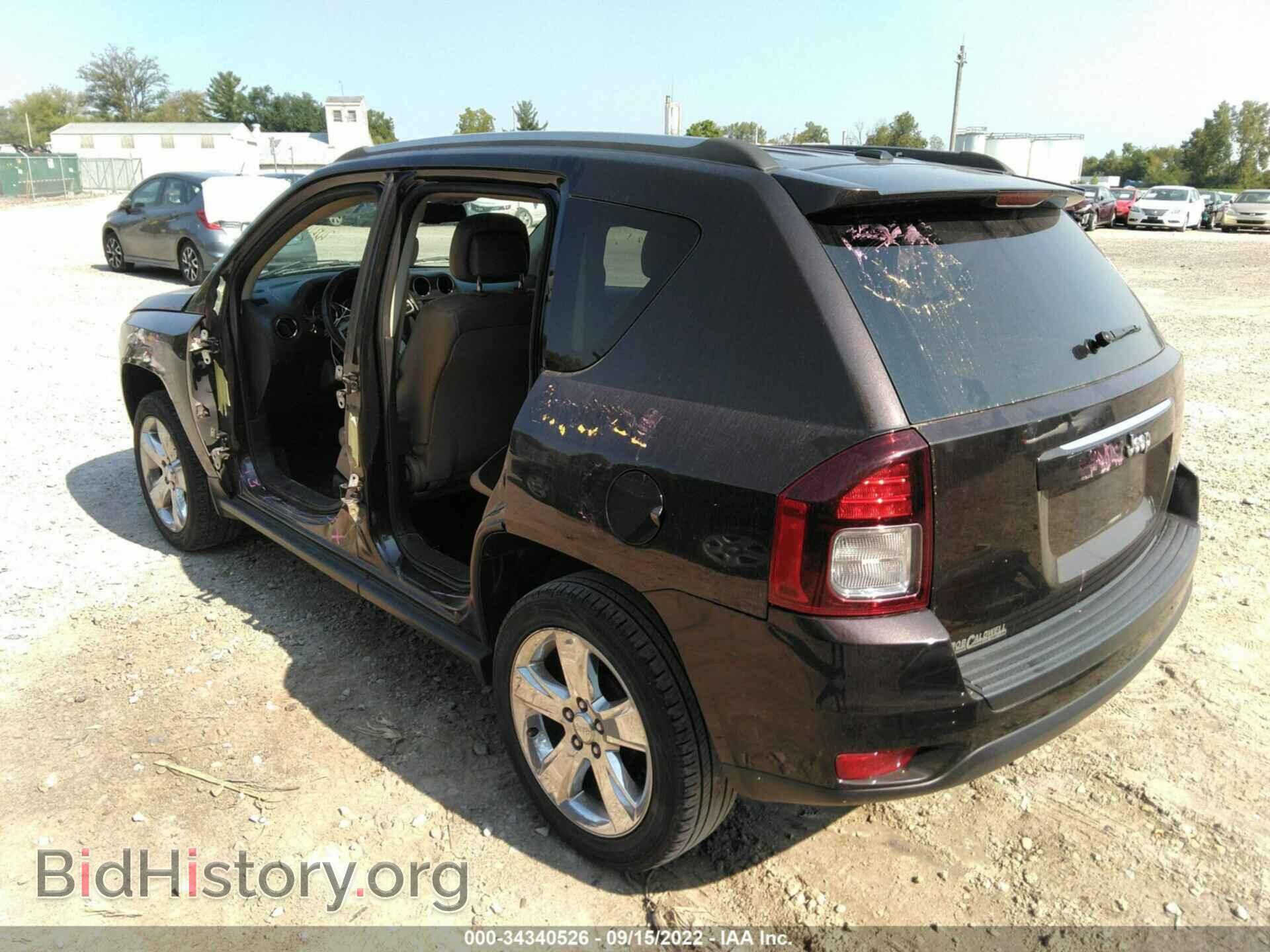 2014 JEEP COMPASS - VIN: 1C4NJCEB2ED703355 - Фото 3