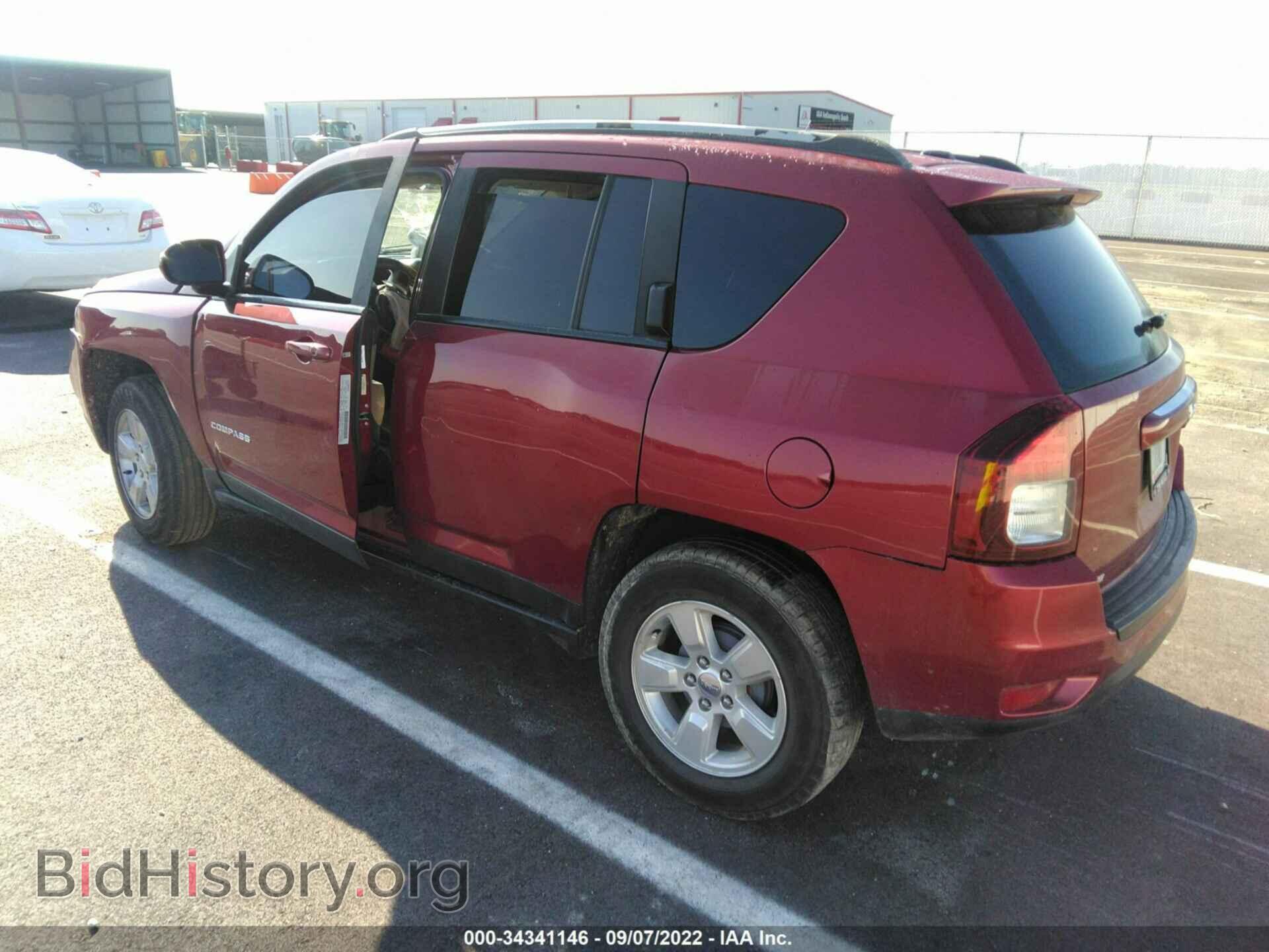 2016 JEEP COMPASS - VIN: 1C4NJCEA9GD604154 - Фото 3
