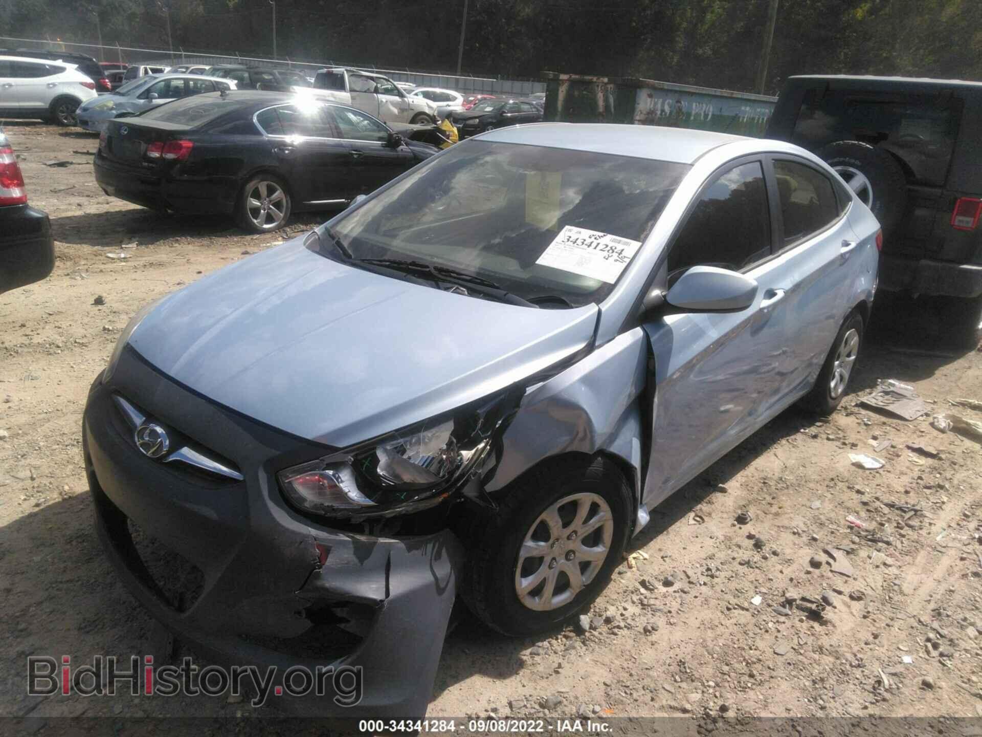 2014 HYUNDAI ACCENT - VIN: KMHCT4AE6EU639419 - Фото 2