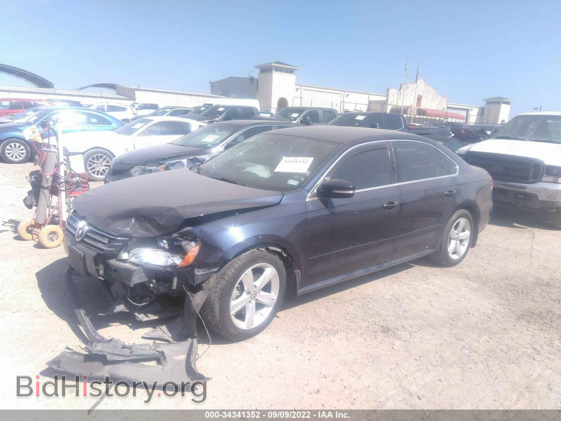 2014 VOLKSWAGEN PASSAT - VIN: 1VWBS7A31EC064314 - Фото 2