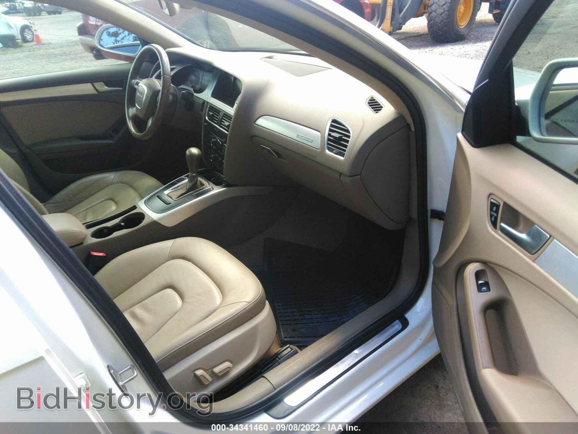 2012 AUDI A4 - VIN: WAUBFAFL5CN000241 - Фото 5