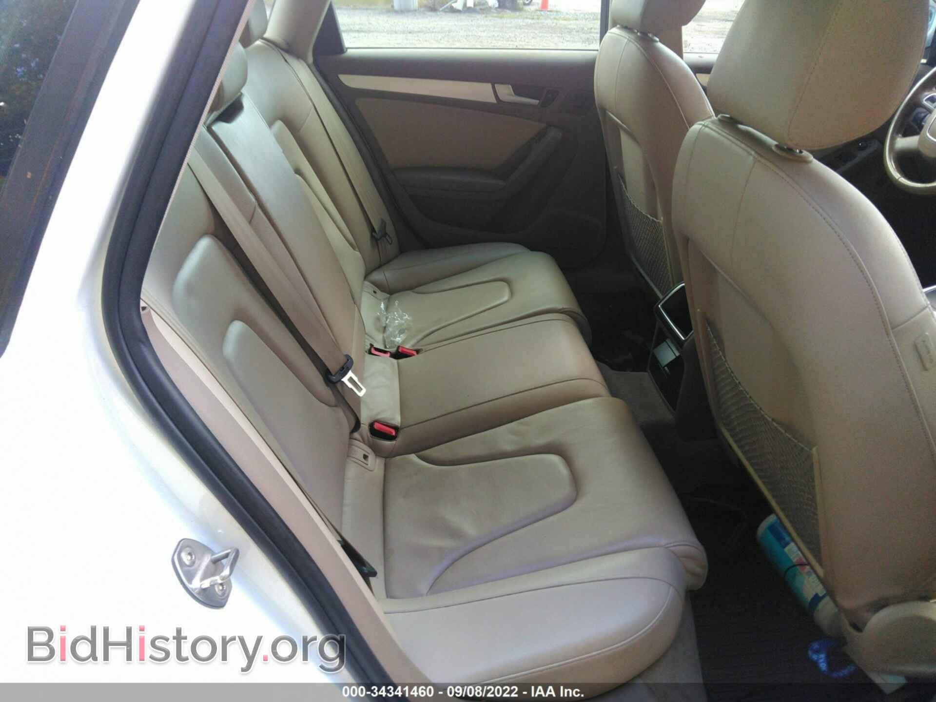 2012 AUDI A4 - VIN: WAUBFAFL5CN000241 - Фото 8