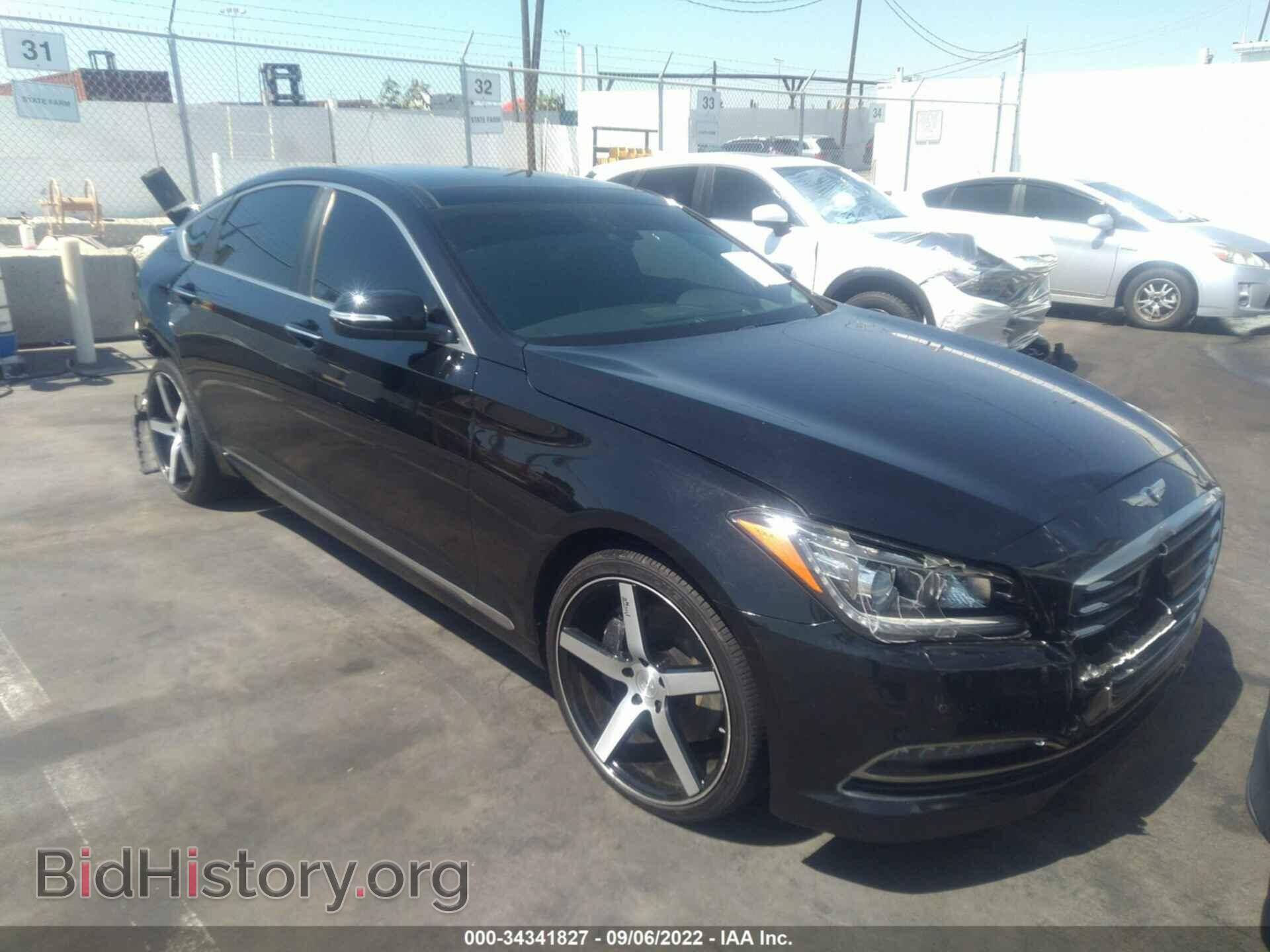 Фотография KMHGN4JE5HU175555 - GENESIS G80 2017