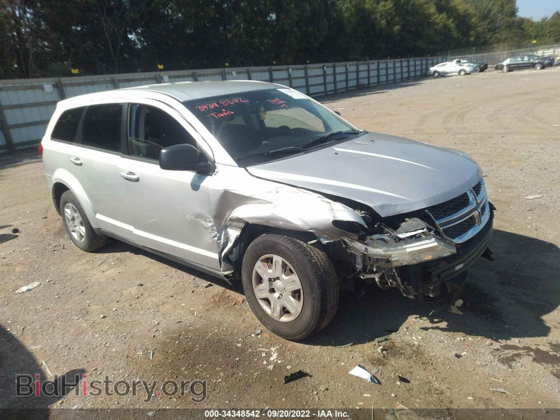 Фотография 3C4PDCAB2CT143625 - DODGE JOURNEY 2012