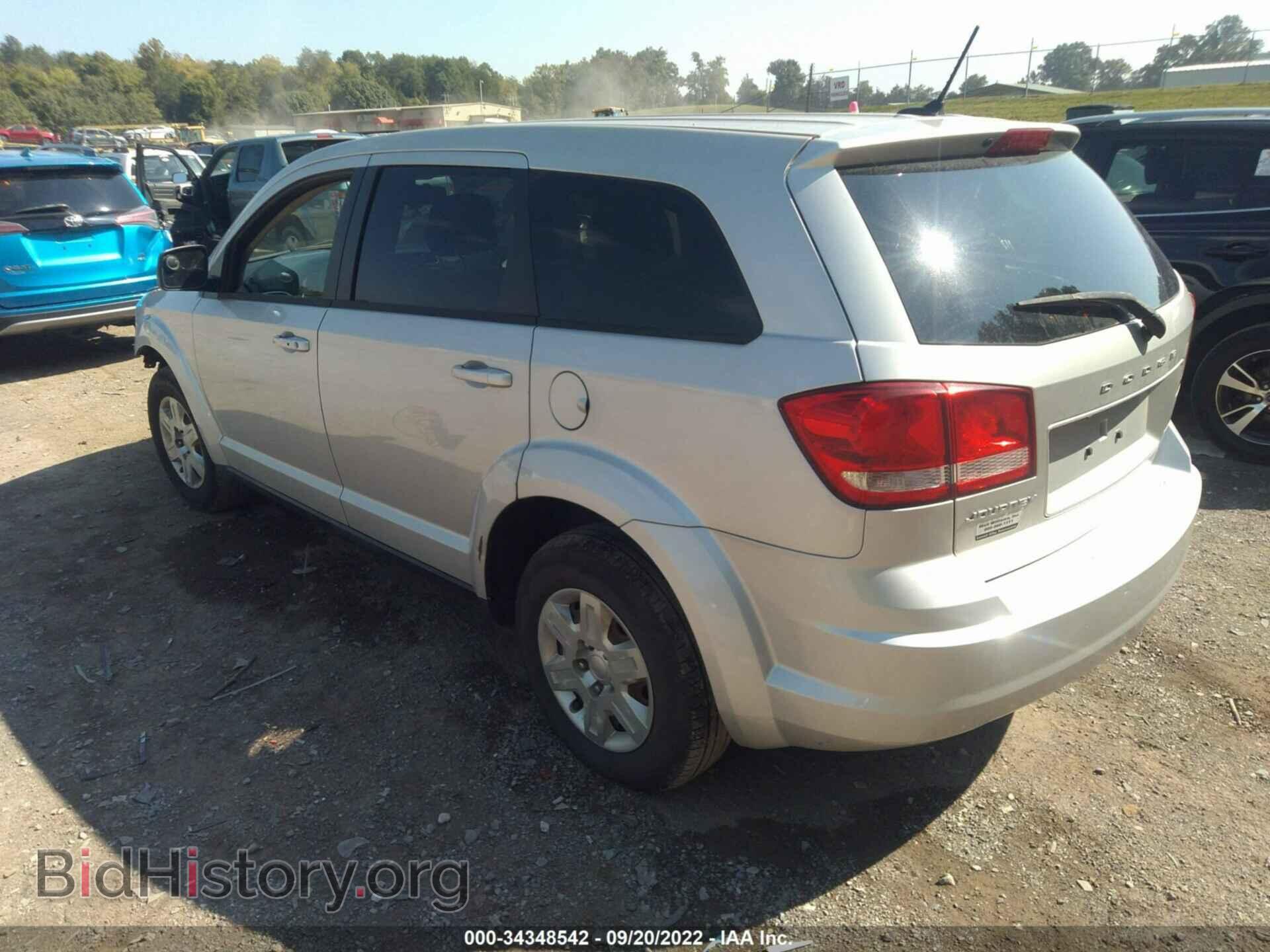 2012 DODGE JOURNEY - VIN: 3C4PDCAB2CT143625 - Фото 3