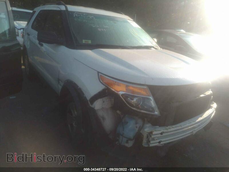 2012 Ford EXPLORER Base (VIN 1FMHK8B80CGA48555) — фото 1 из 12, IAAI, повреждение: передняя часть