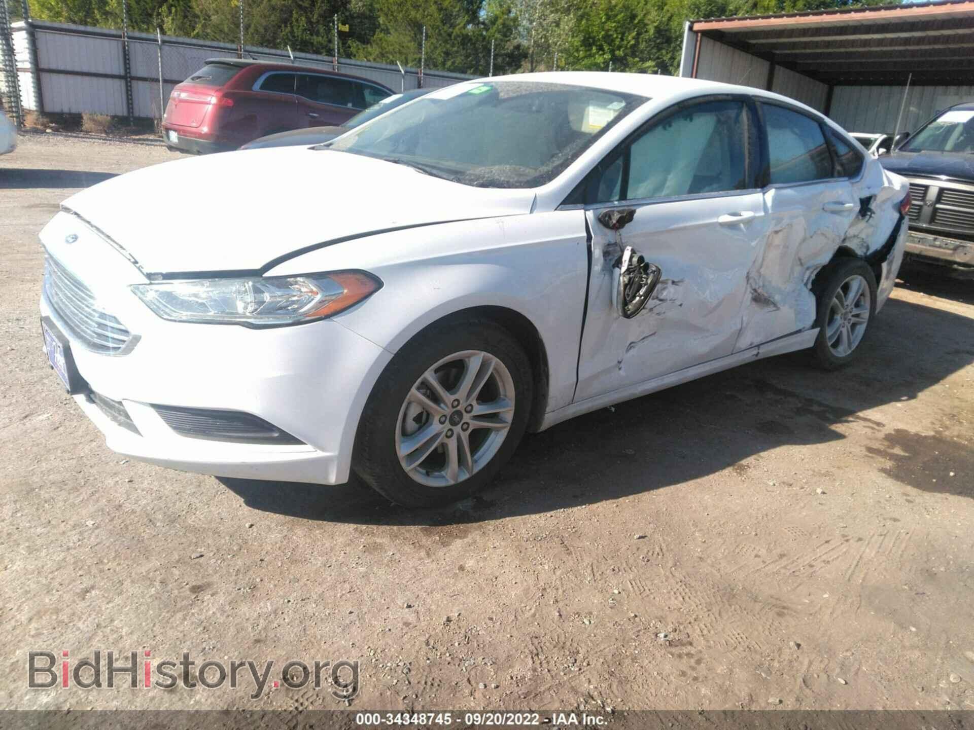 2018 FORD FUSION - VIN: 3FA6P0HDXJR227748 - Фото 2