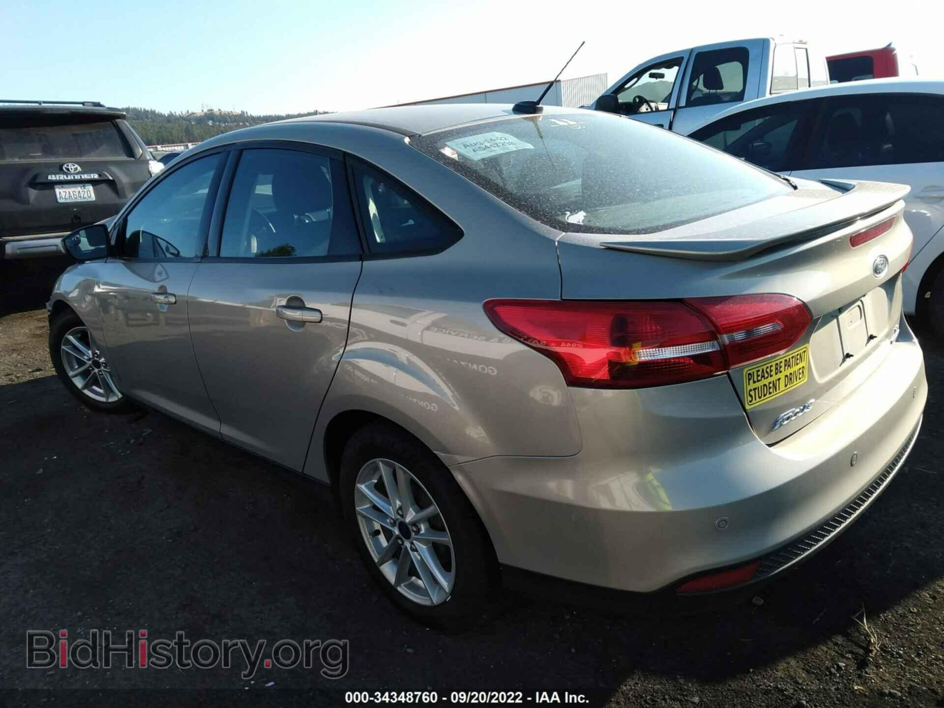 2016 FORD FOCUS - VIN: 1FADP3F24GL209604 - Фото 3