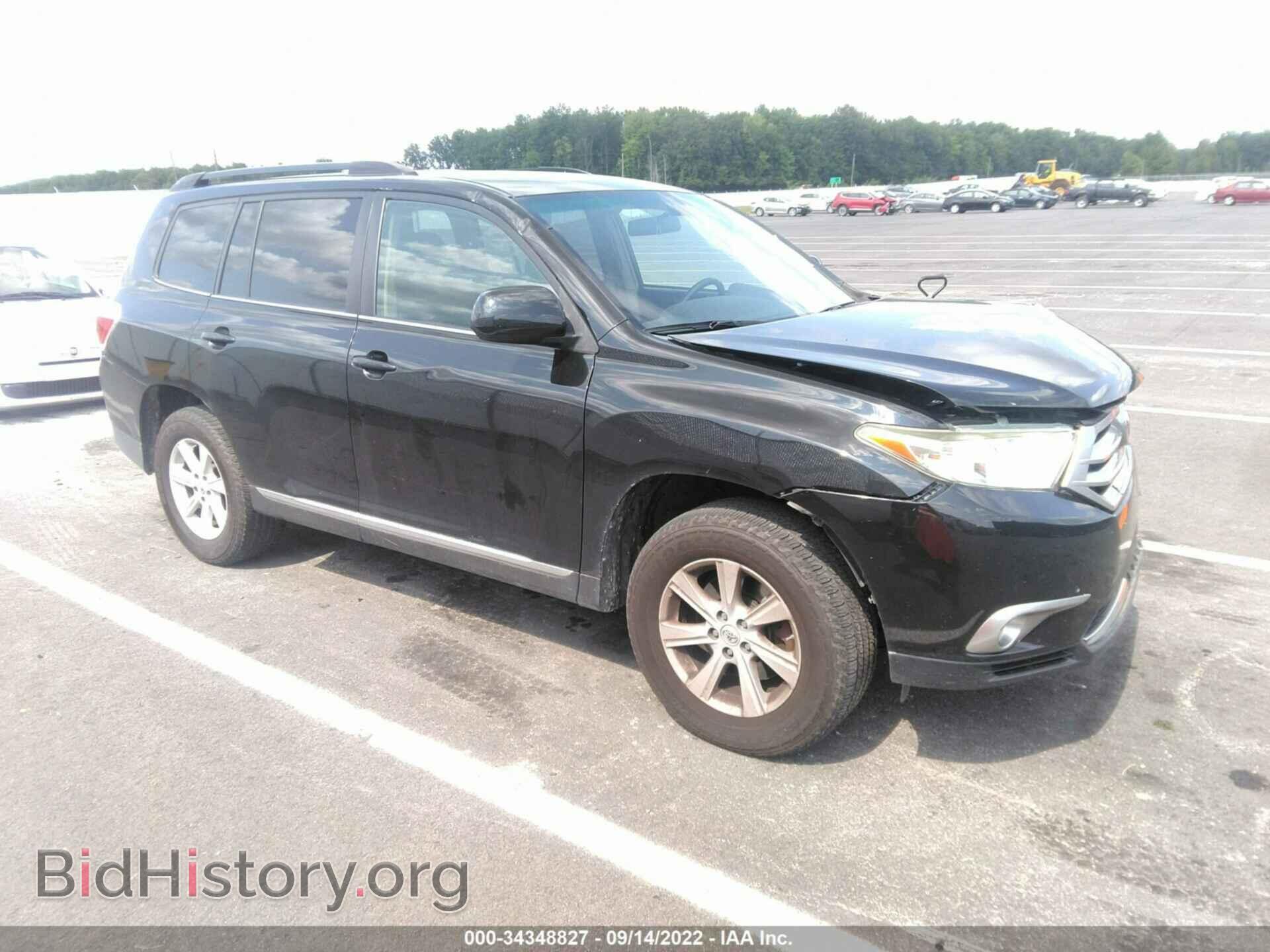 Фотография 5TDBK3EH3CS147207 - TOYOTA HIGHLANDER 2012