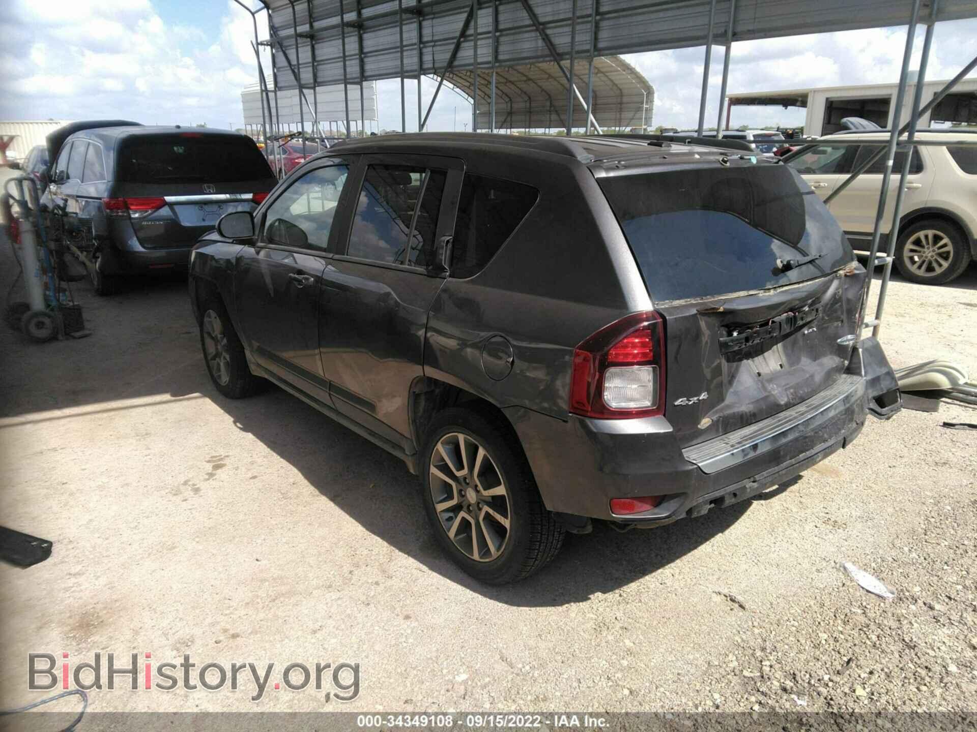 2016 JEEP COMPASS - VIN: 1C4NJDEB2GD746618 - Фото 3