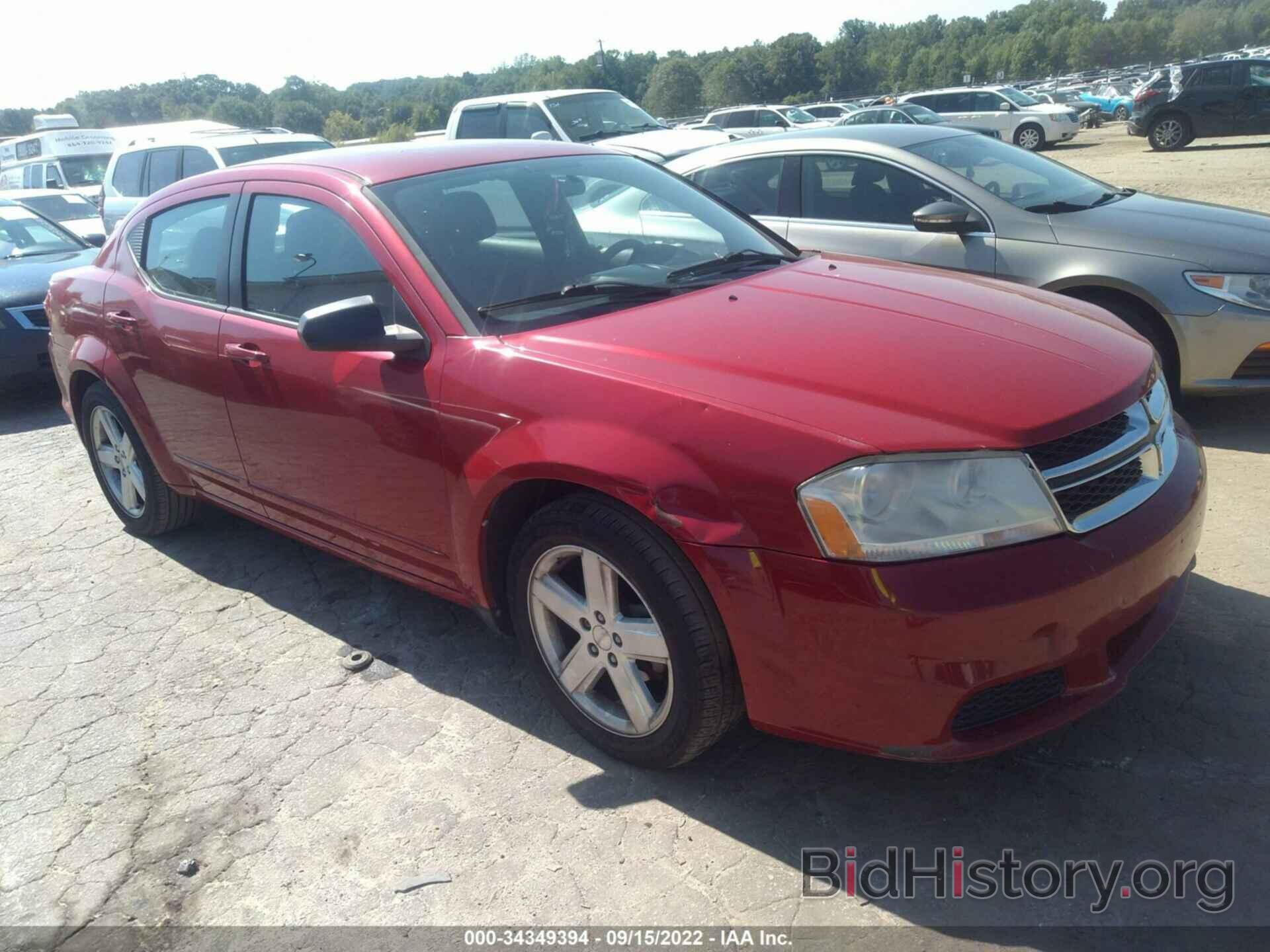 Photo 1C3CDZAB0DN713239 - DODGE AVENGER 2013