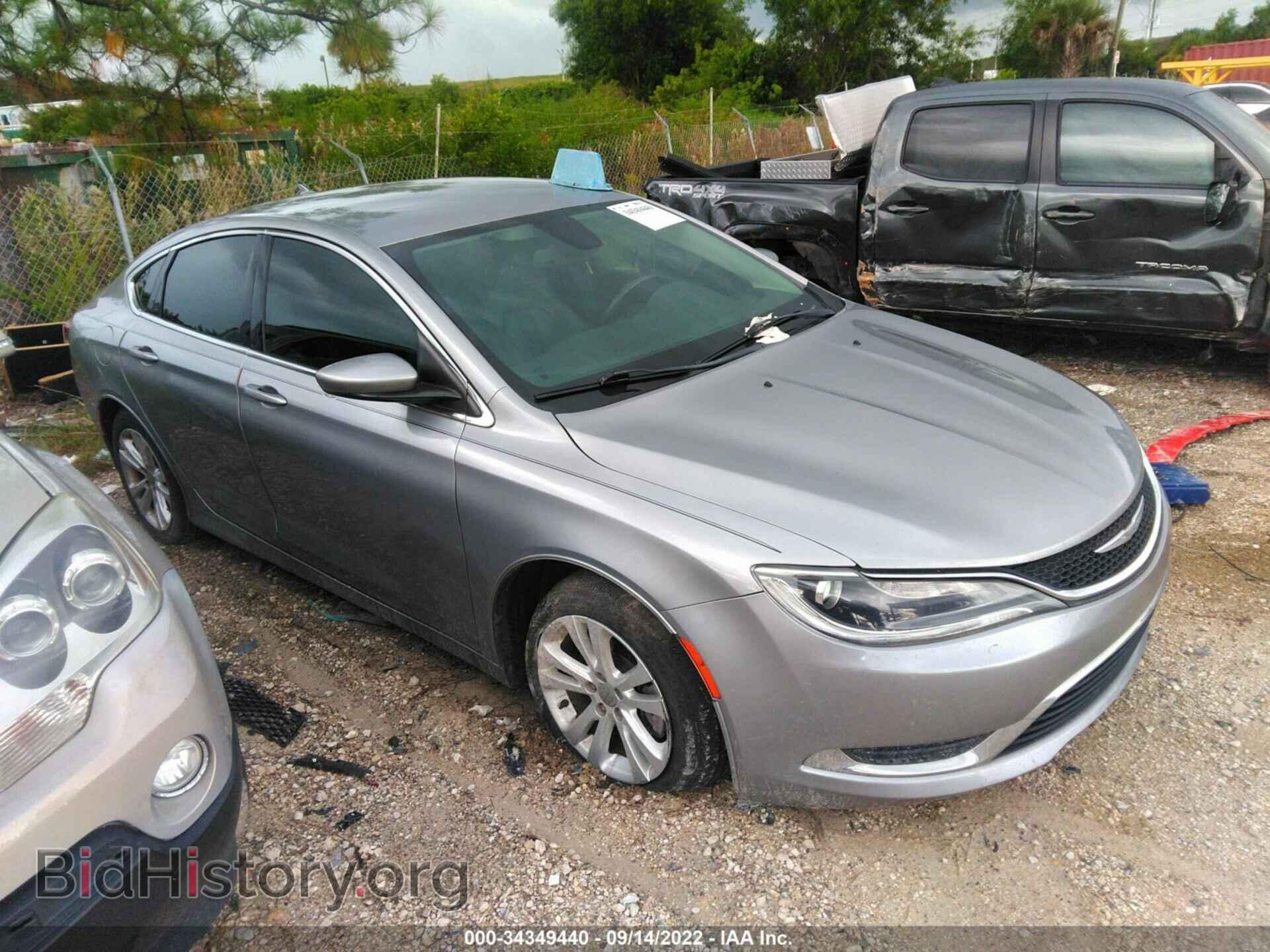Фотография 1C3CCCAB7GN188264 - CHRYSLER 200 2016
